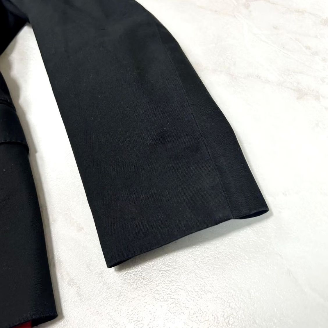 Alexander McQueen Alexander McQueen Bicolor Tailored Jacket Black Red Cotton Size 44 Mens Size US S / EU 44-46 / 1 - 5 Thumbnail