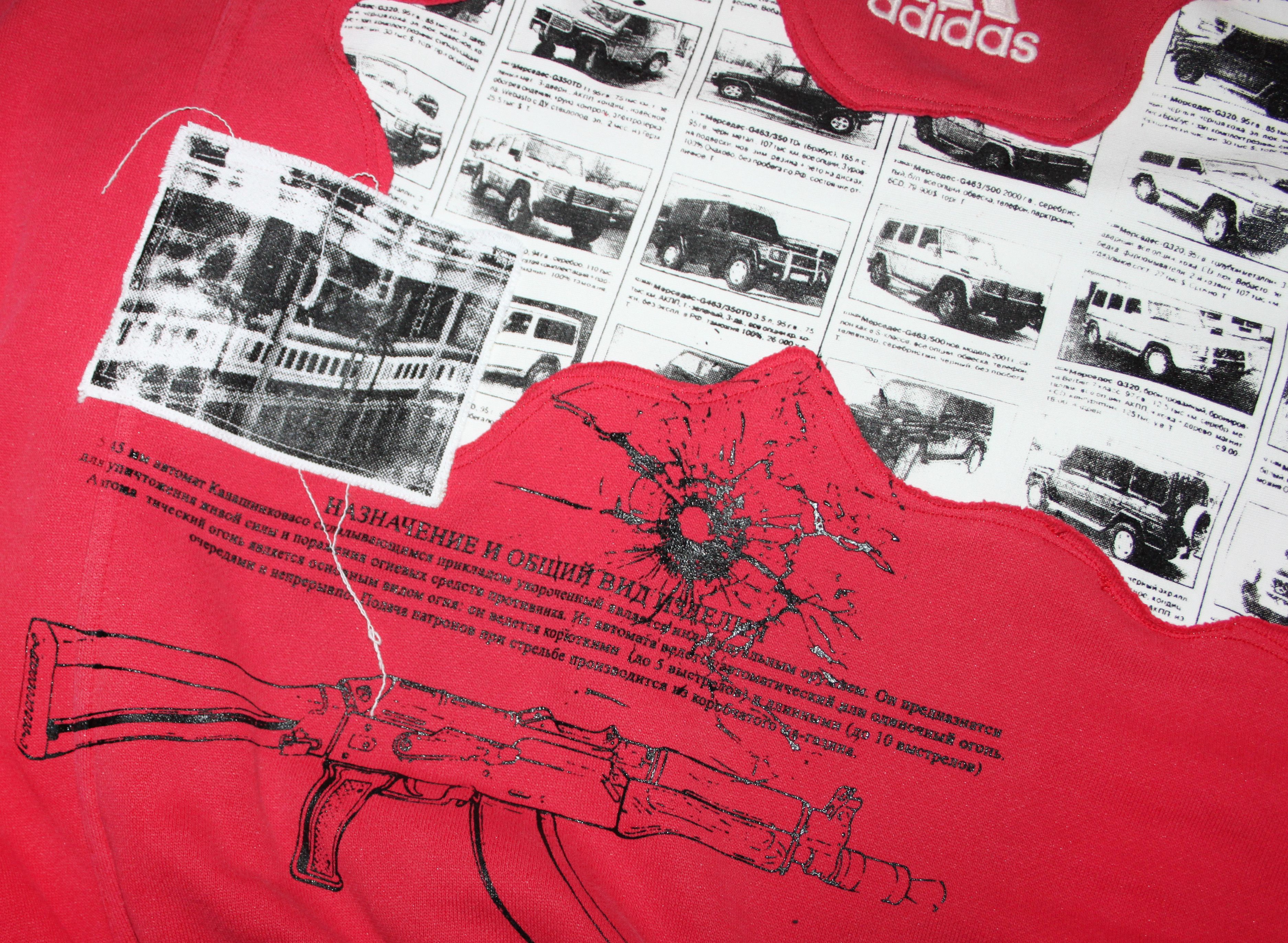 Adidas Vintage 1of1 Adidas sweatshirt custom size M Size US M / EU 48-50 / 2 - 7 Thumbnail