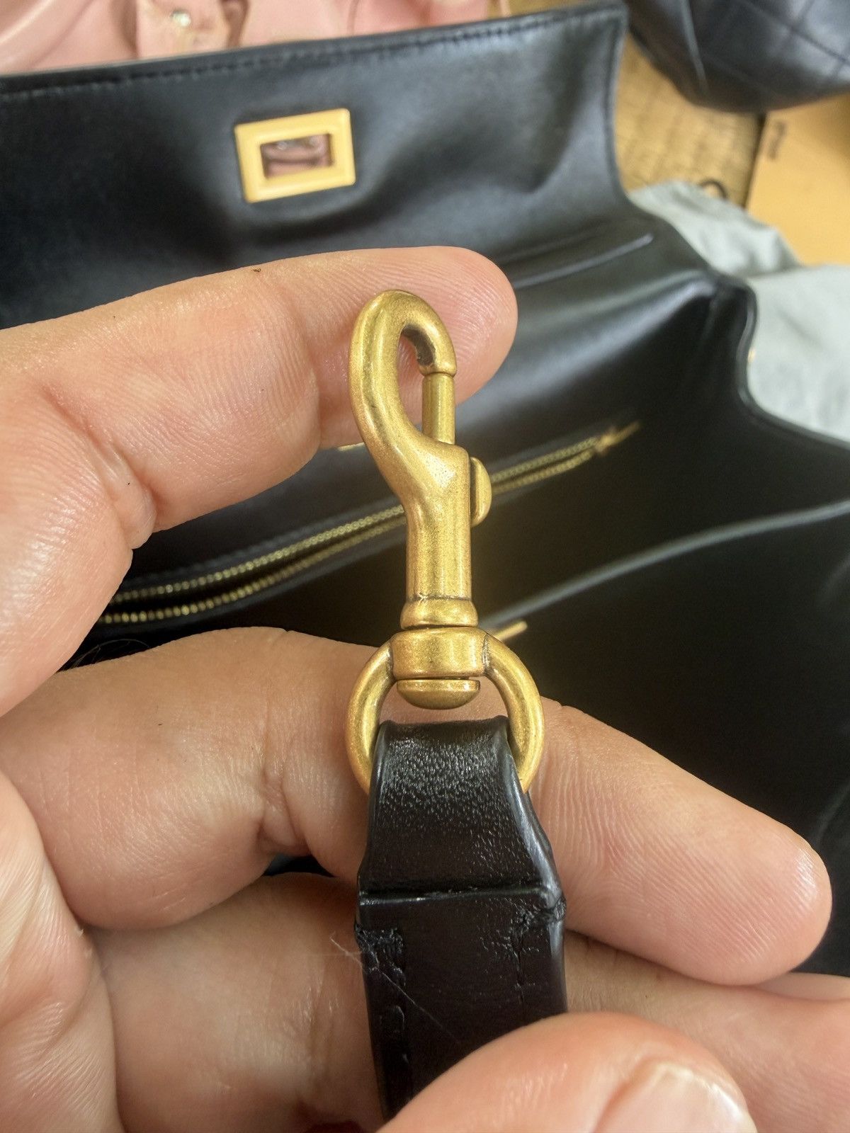 Balenciaga Balenciaga Rodeo Handbag Small in Black Smooth Calfskin Size ONE SIZE - 22 Thumbnail