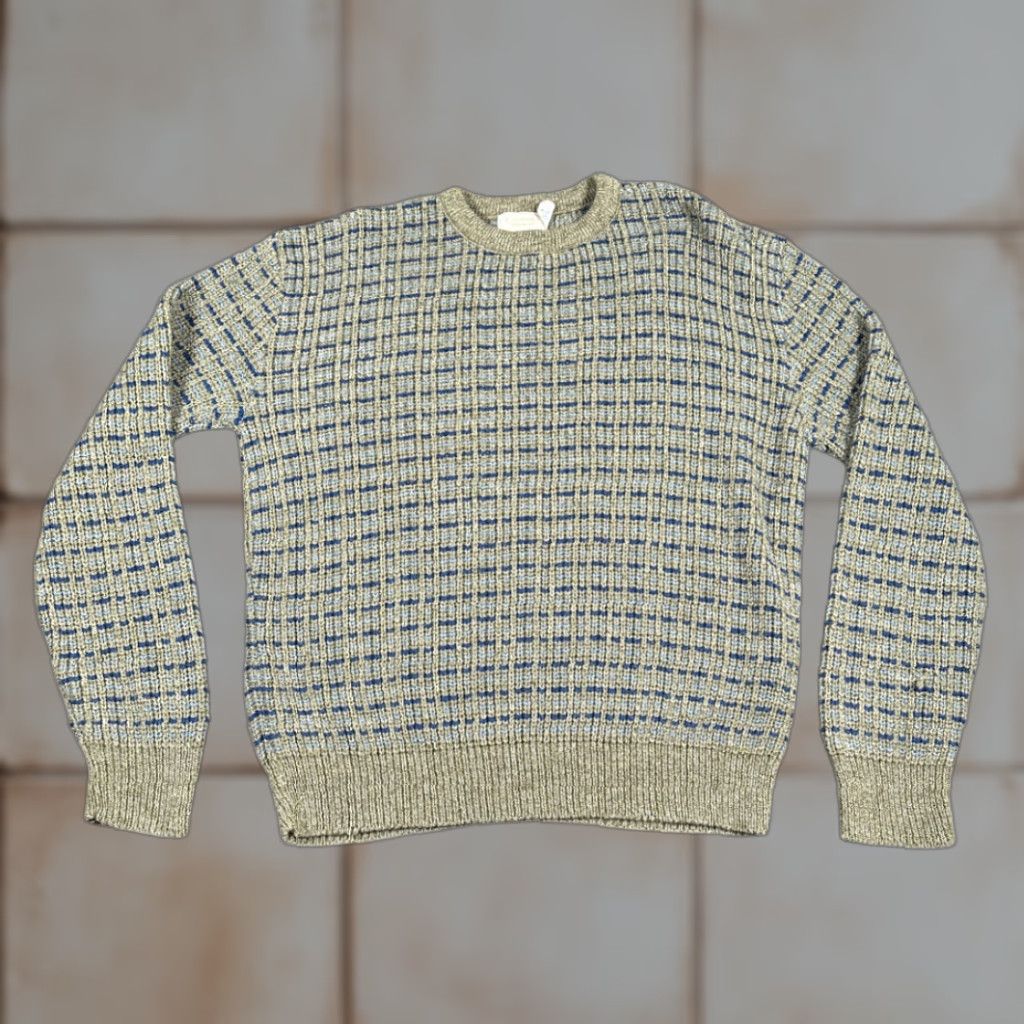 Vintage VINTAGE Christopher Michael Sweater Adult MEDIUM Brown Chunky Knit Oversized 90s Size US M / EU 48-50 / 2 - 1 Thumbnail