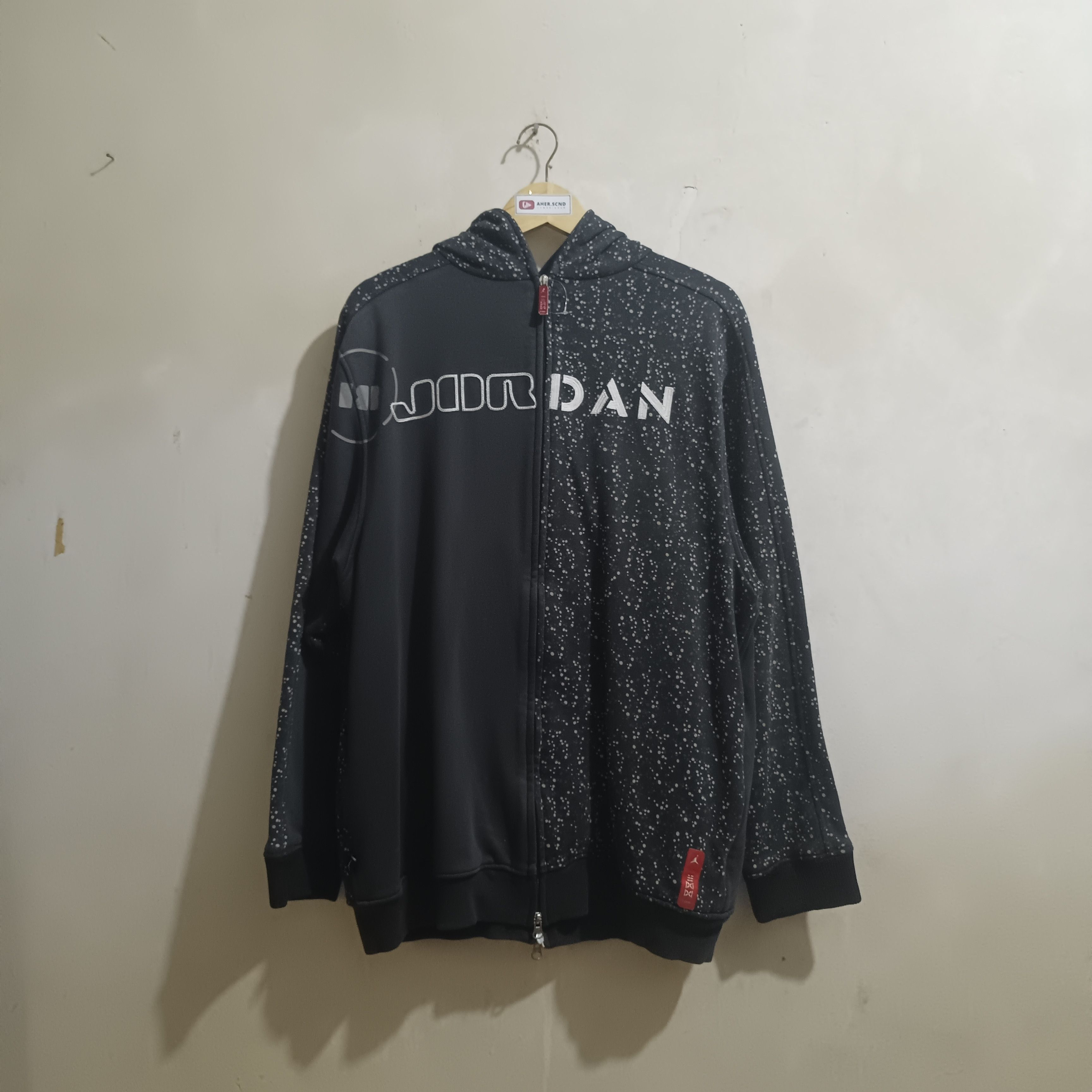 Jordan Brand Vintage Air Jordan Galaxy Flight Reversible Full Zip Hoodie Size US S / EU 44-46 / 1 - 1 Thumbnail