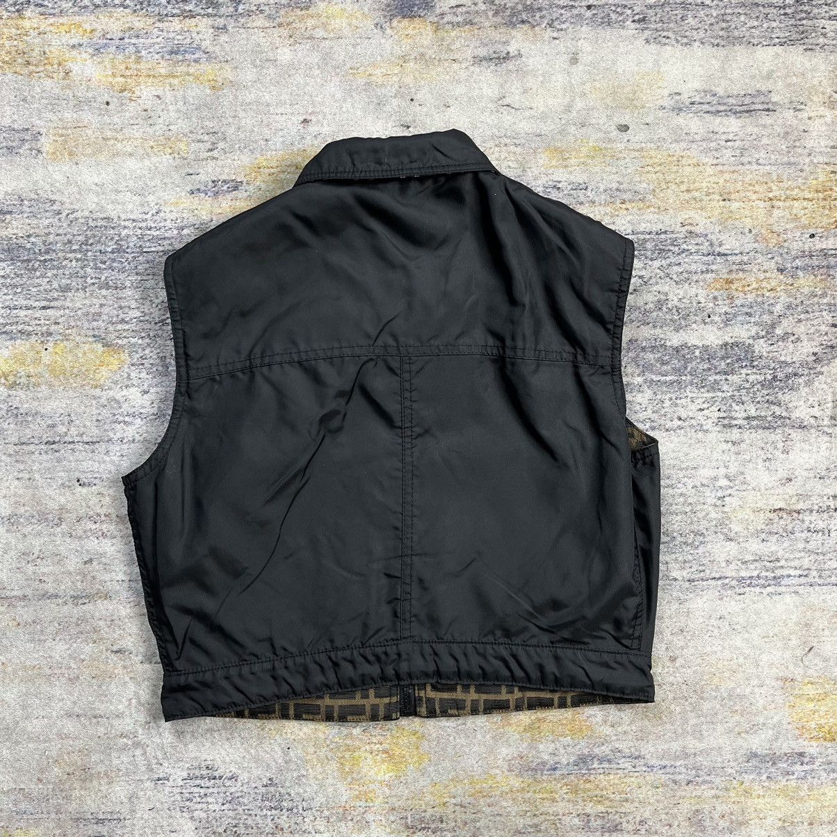 Fendi × Vintage VIntage 90s Fendi zucca reversible vest Size S / US 4 / IT 40 - 4 Thumbnail