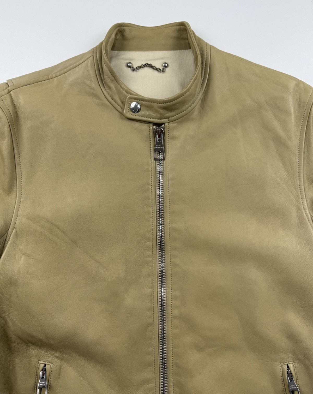 Louis Vuitton Louis Vuitton 2009 Lamb Leather Biker Jacket Size US M / EU 48-50 / 2 - 5 Thumbnail