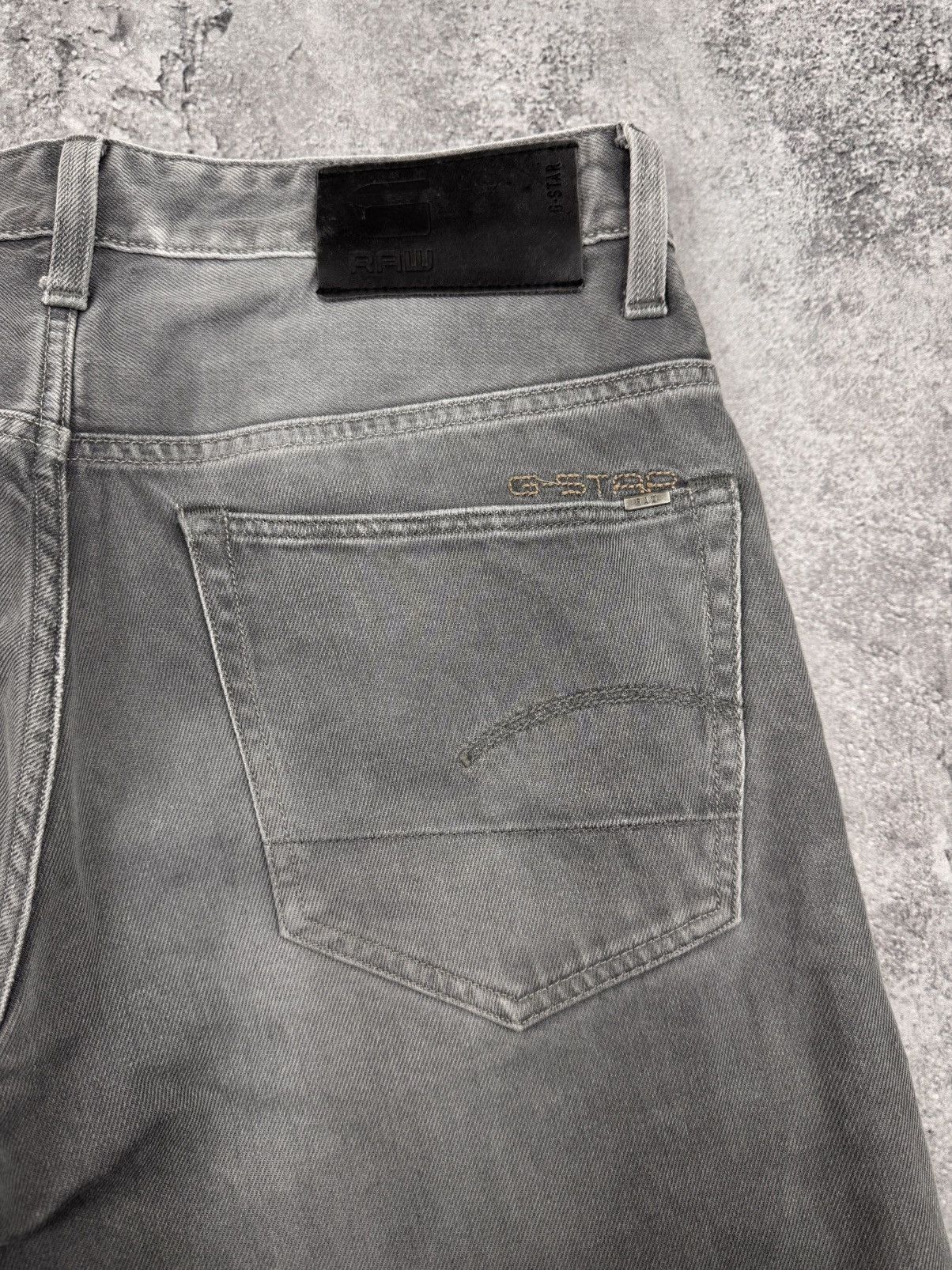 G-Star G-Star Raw Men Cotton Jeans Grey Size 33 Size US 33 - 11 Thumbnail