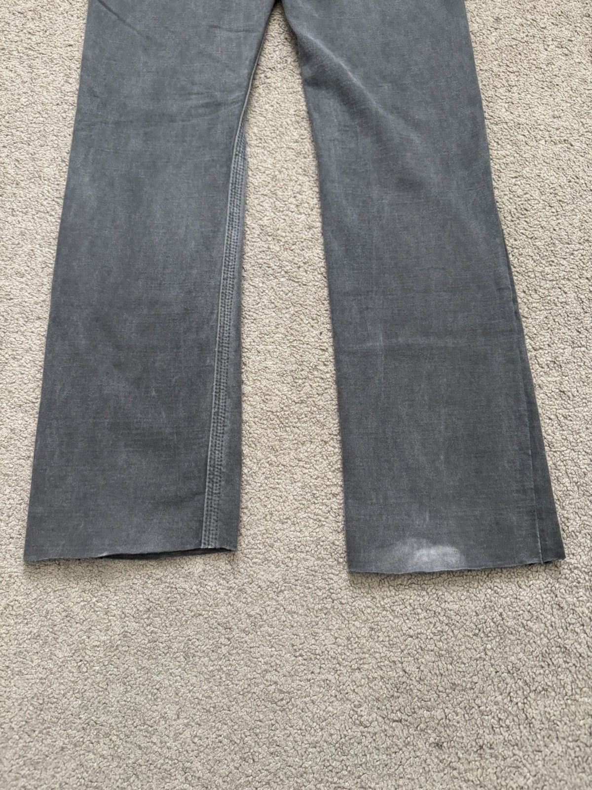 Neil Barrett BLACKBARRETT Neil Barret Overdye Bootcut Triple Stitch Pants Size US 31 - 9 Thumbnail