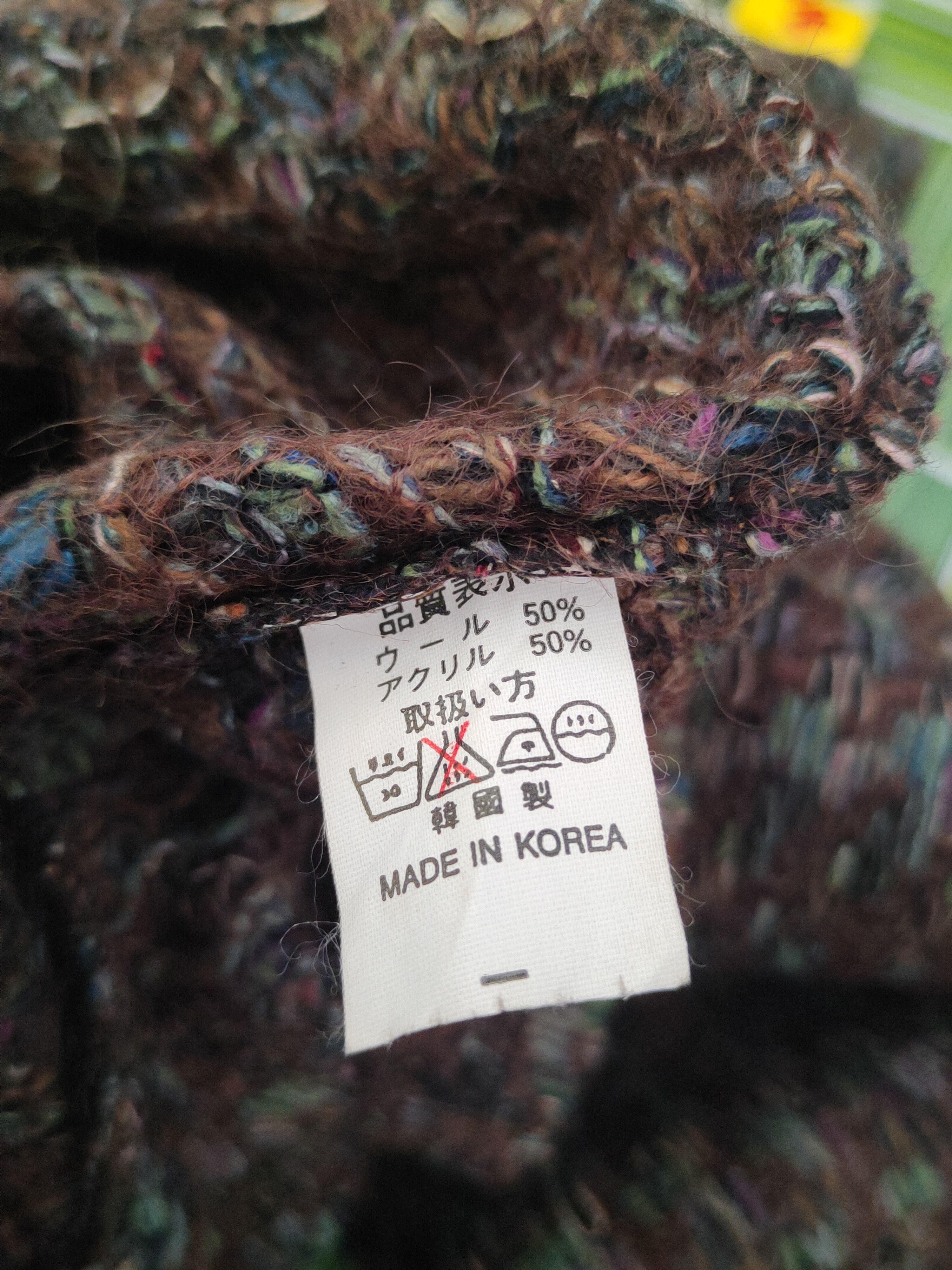Japanese Brand × Vintage Happy Road Dark Brown Knitwear Crop Tops #W1218 Size S / US 4 / IT 40 - 11 Thumbnail