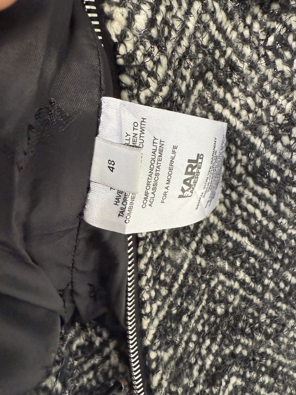 Karl Lagerfeld ❗️🔥🔥bomper jacket Size US M / EU 48-50 / 2 - 21 Thumbnail