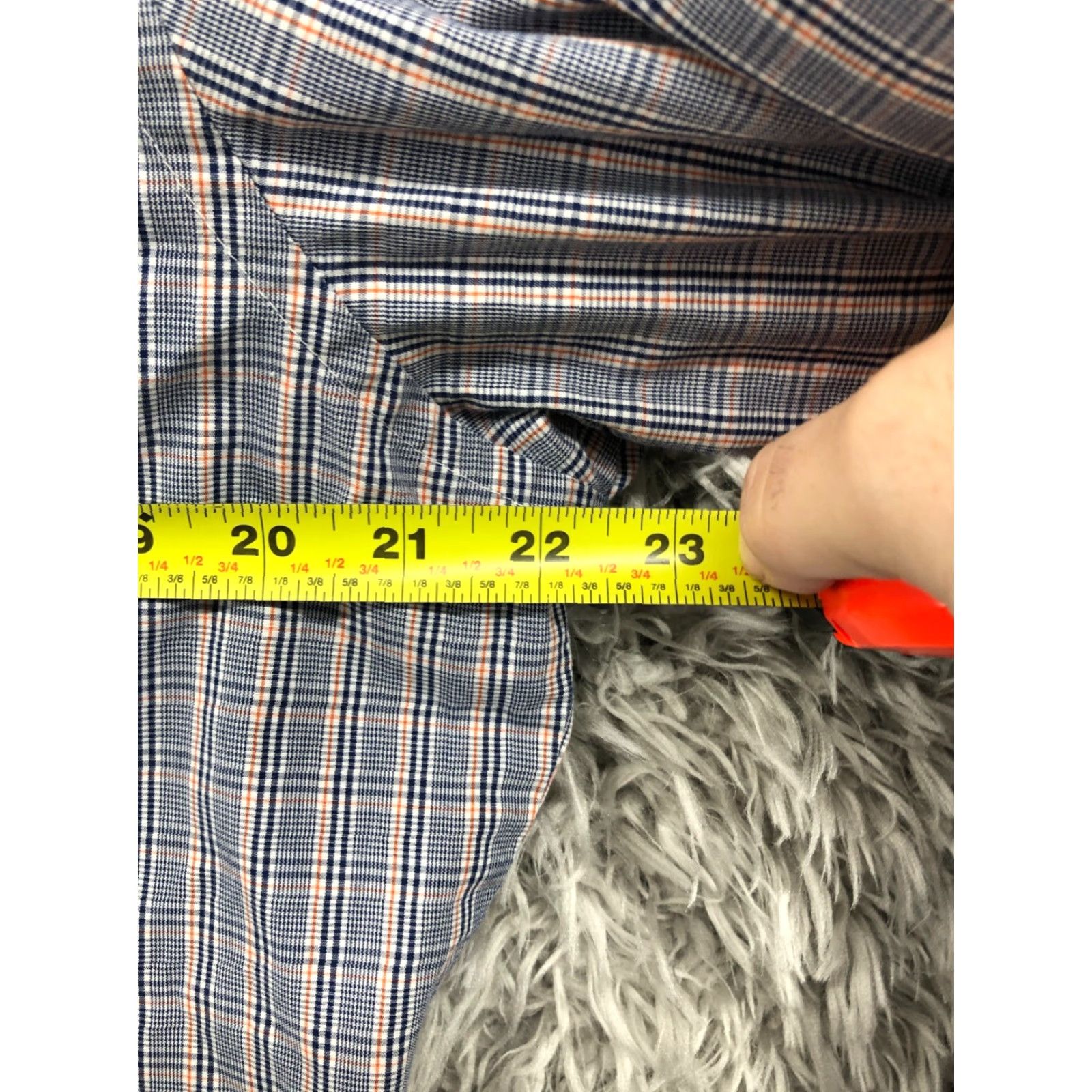 Arrow Arrow Shirt Mens Size L Athletic Fit Wrinkle Free Multicolor Plaid Size US L / EU 52-54 / 3 - 4 Thumbnail