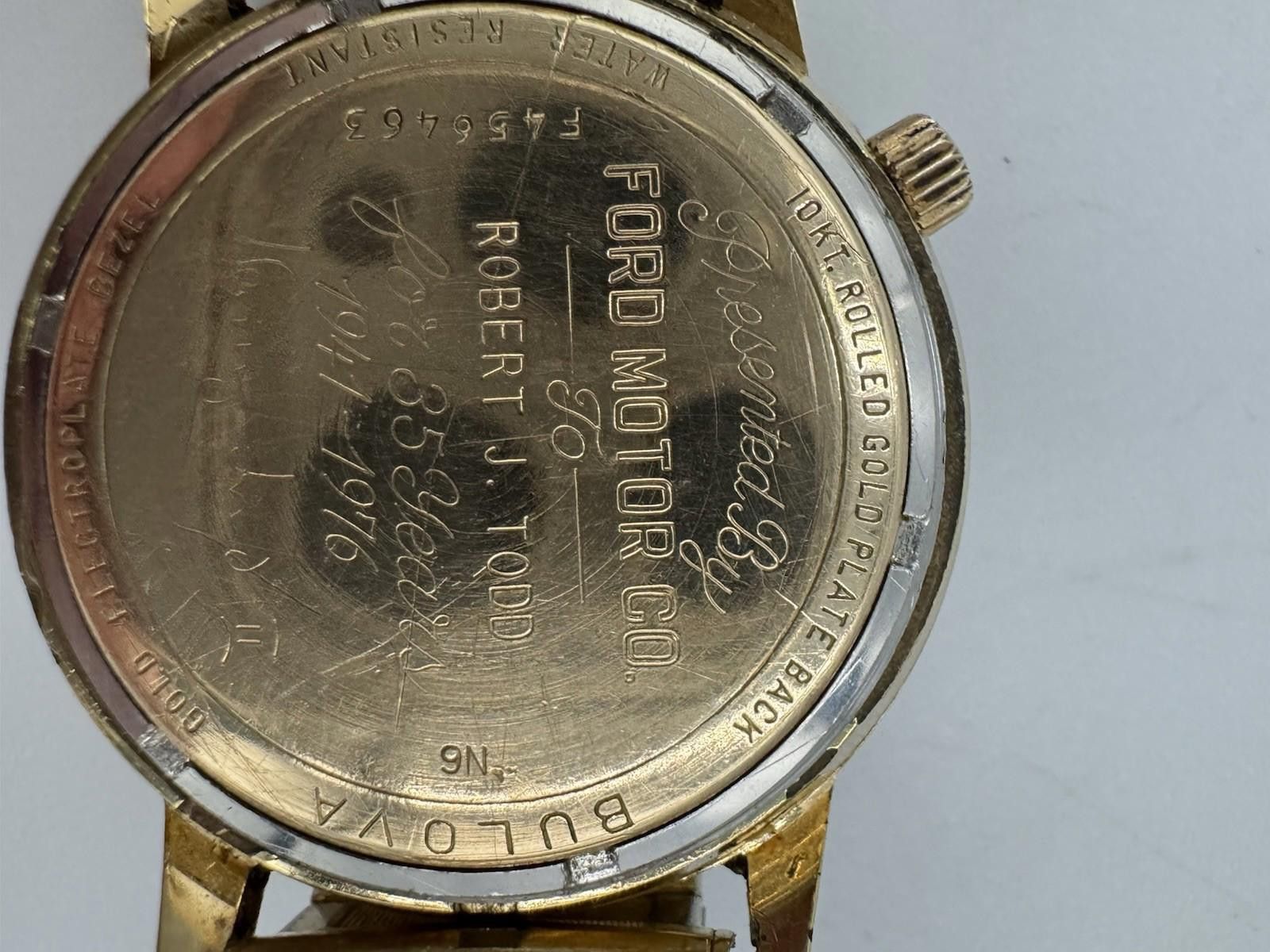 Bulova 1976 Bulova Accutron Watch Henry Ford II 10kt Gold Bulova Size ONE SIZE - 2 Thumbnail
