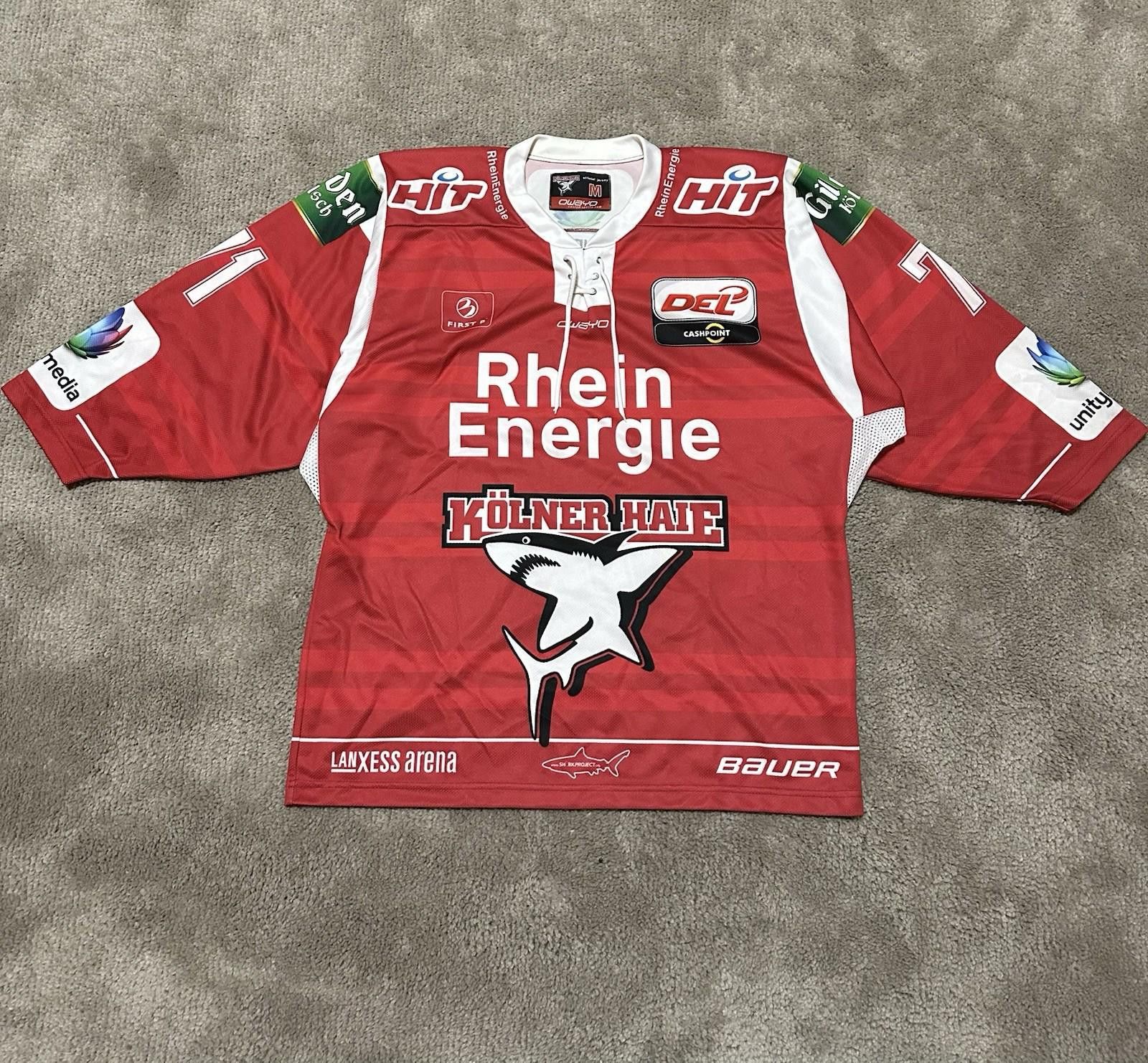 Other Kölner Haie Hockey Trikot Jersey Shirt FALK #71 Jersey Sz M Size US M / EU 48-50 / 2 - 1 Thumbnail