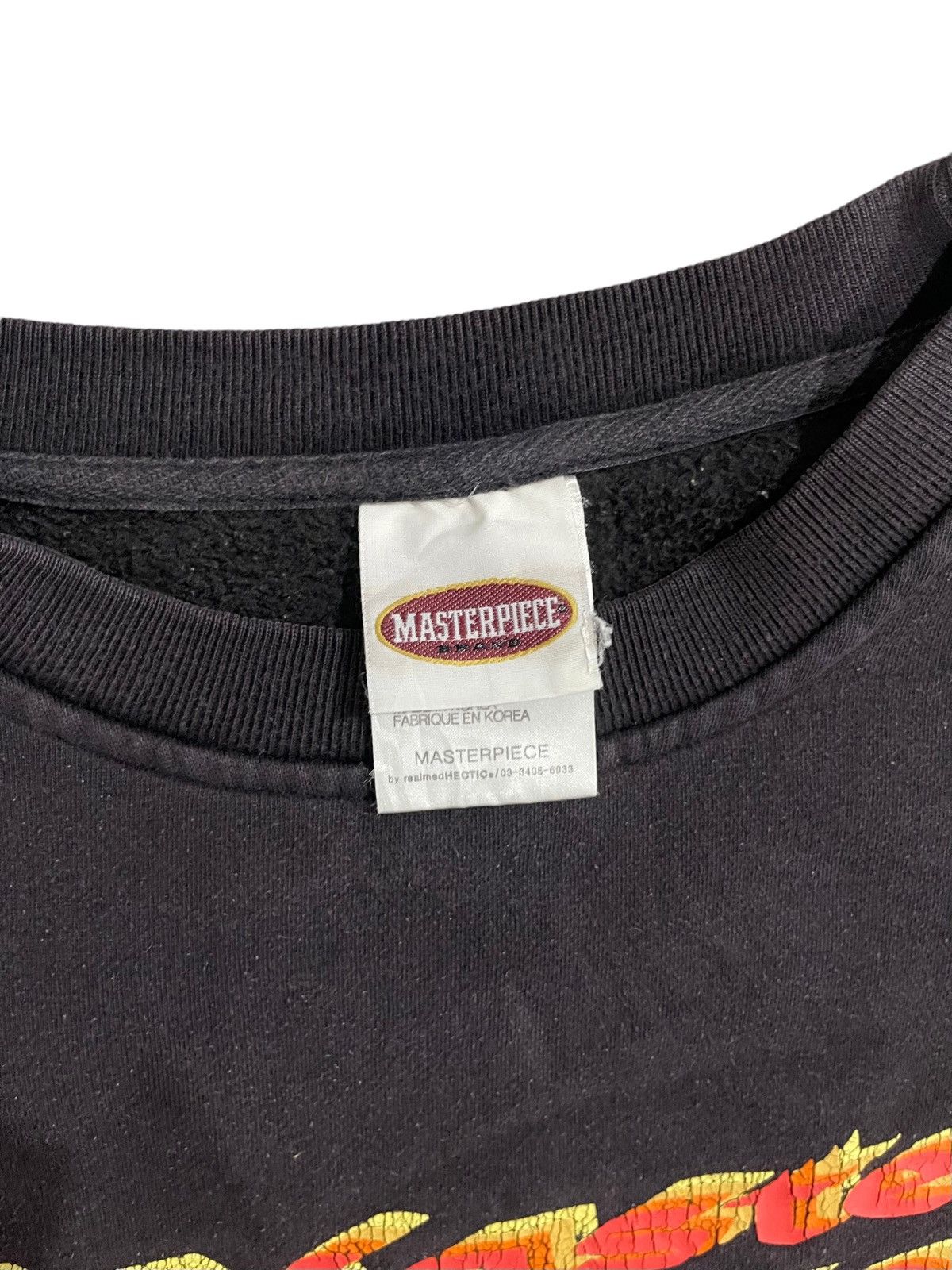 MasterPiece Vintage Masterpiece Spellout Logo Sweatshirt Size US XL / EU 56 / 4 - 11 Thumbnail