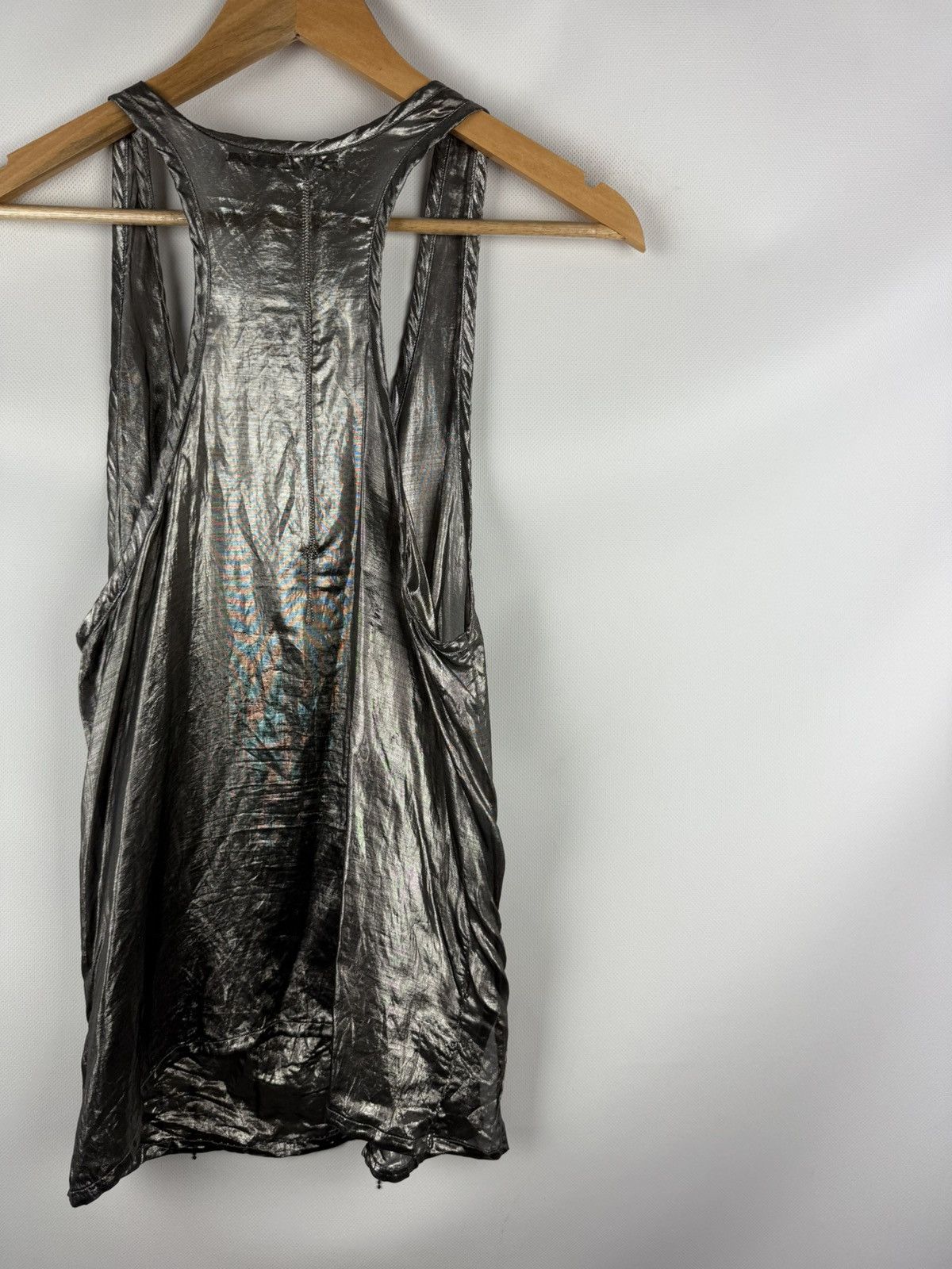 Marithe + Francois Girbaud Marithe Francois Girbaud Silk Sleeveless Tank Top Blouse Size S / US 4 / IT 40 - 15 Thumbnail