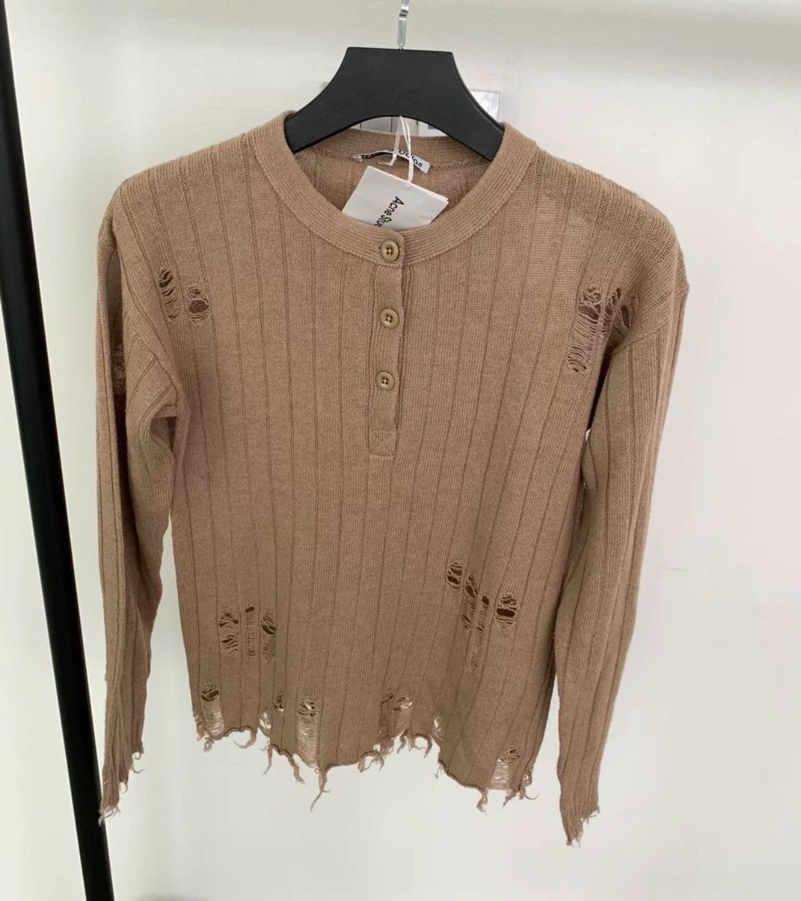 Acne Studios Acne knitted top - DMC Size US S / EU 44-46 / 1 - 1 Thumbnail