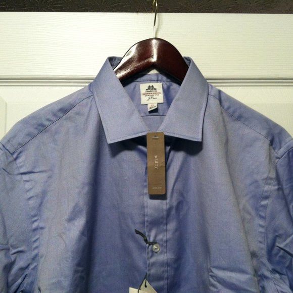 J.Crew J.CREW THOMAS MASON MENS NEW COTTON DRESS SHIRT 17.5/35 Size US XL / EU 56 / 4 - 3 Thumbnail