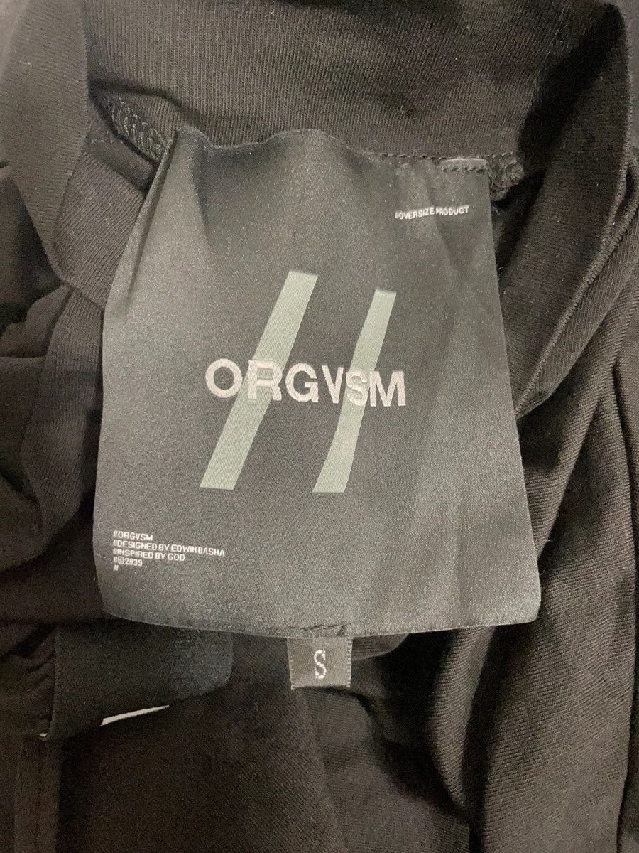 ORGVSM ORGVSM black long sleeve t shirt cropped turtleneck mockneck Size S / US 4 / IT 40 - 7 Thumbnail
