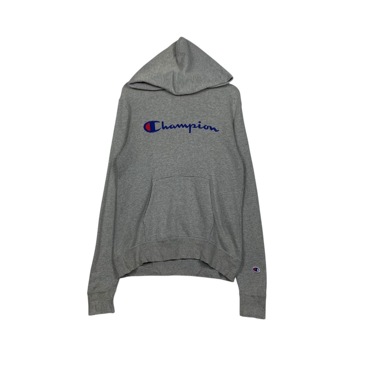 Champion Vintage Y2K CHAMPION Big Logo Pullover Hoodies #2213-C98 Size US M / EU 48-50 / 2 - 1 Thumbnail