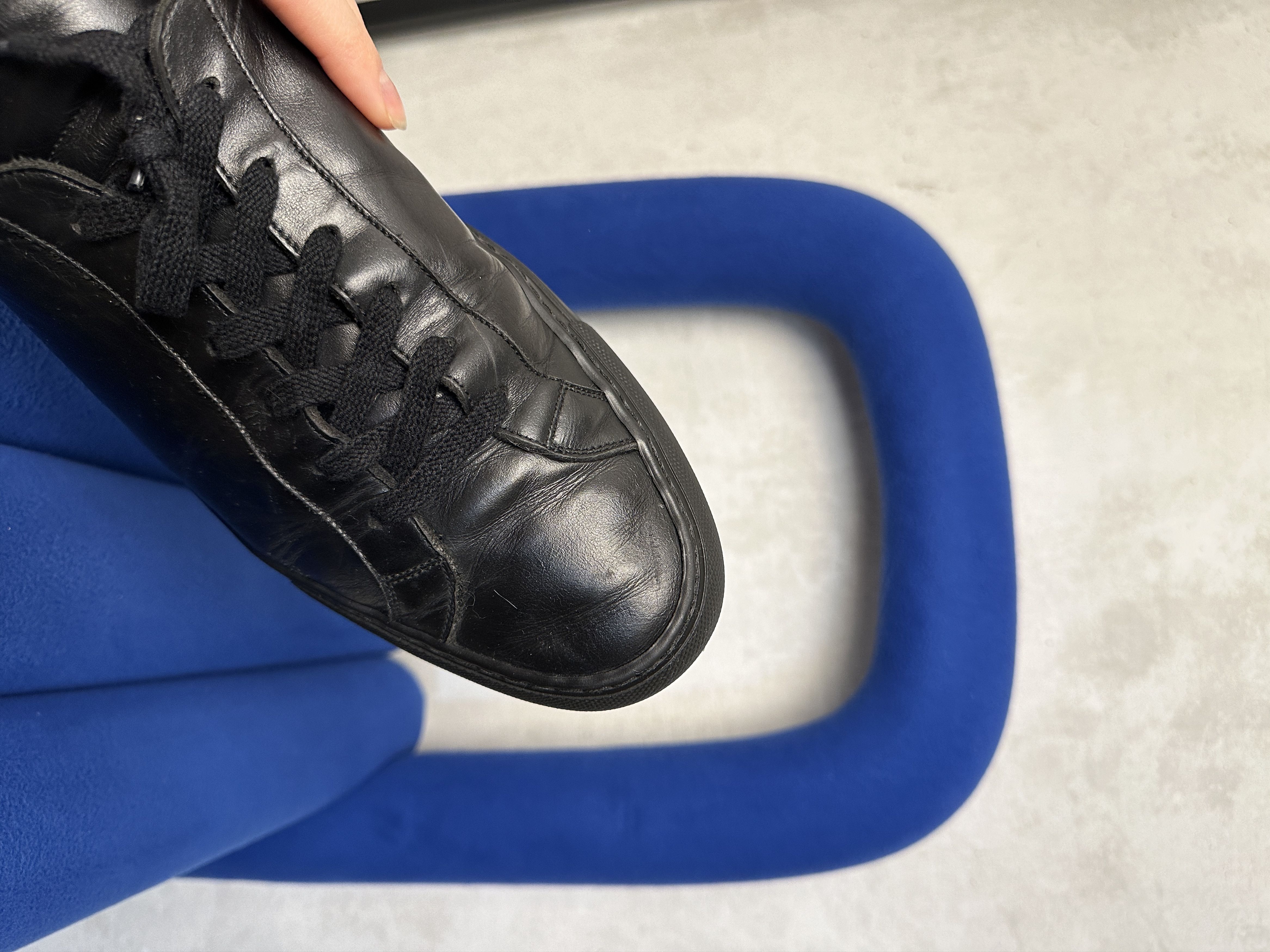 Common Projects Achilles Low Black Size US 11 / EU 44 - 12 Thumbnail