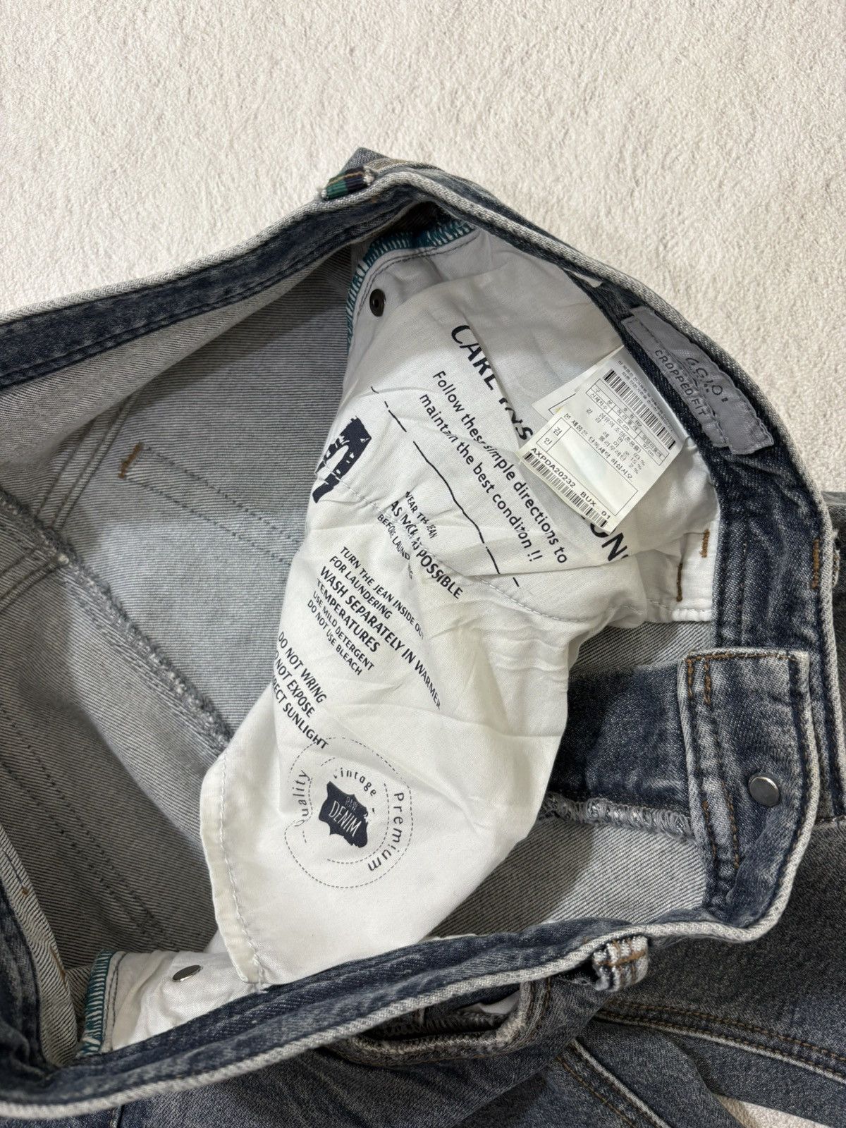 Hysteric Glamour 2000s Ggio japanese wash denim y2k style Size US 32 / EU 48 - 4 Thumbnail