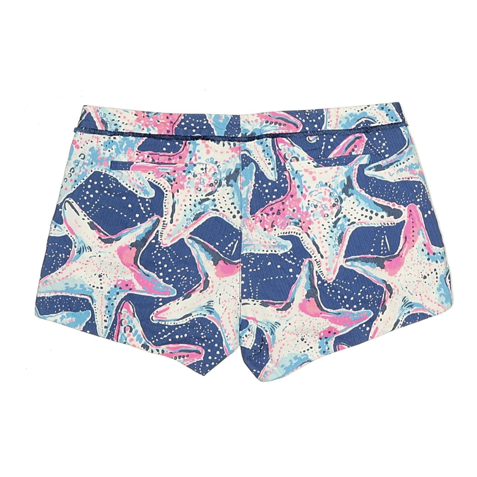 Other Lilly Pulitzer Adie Shorts Size 8 Indigo Star Struck Size 30" / US 8 / IT 44 - 2 Thumbnail