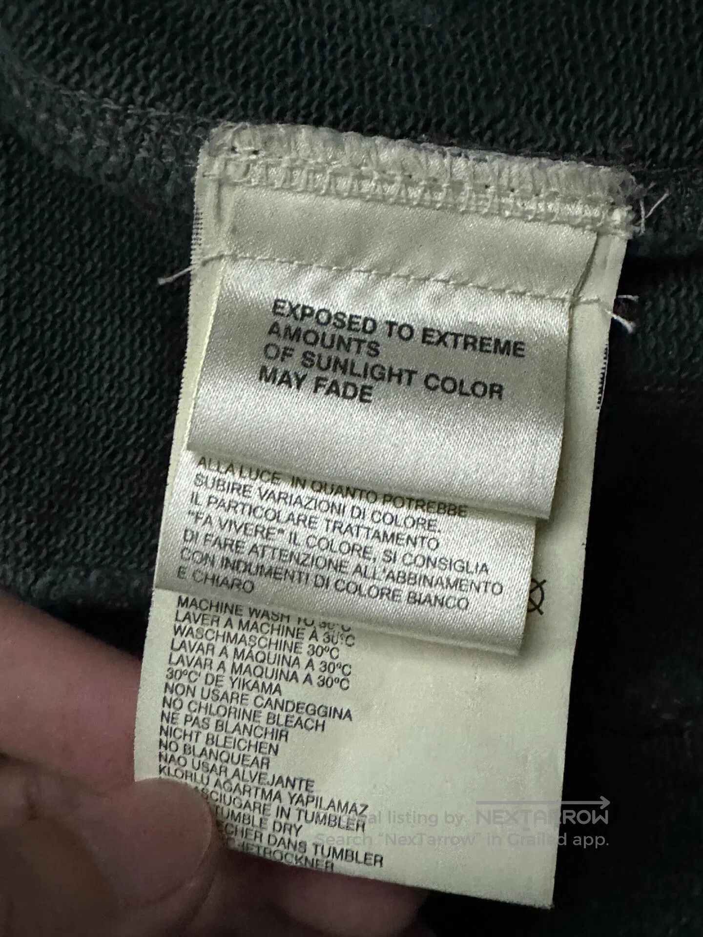 Diesel Diesel Soiled pocketed hooded jacket| Size US L / EU 52-54 / 3 - 5 Thumbnail