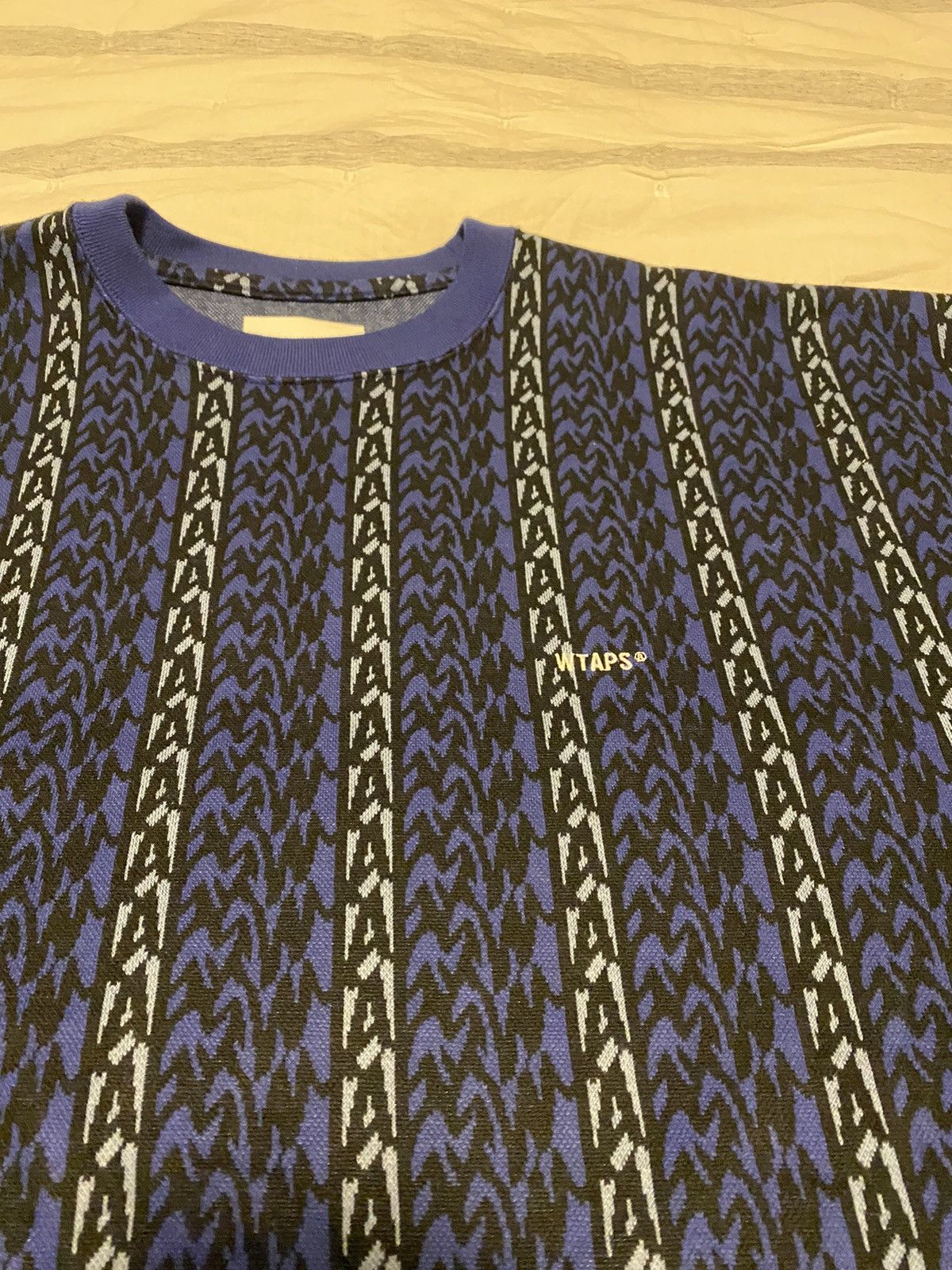 Wtaps WTAPS Bdy 01 S/S Intarsia Printed Shirt XL NWT Size US XL / EU 56 / 4 - 6 Thumbnail