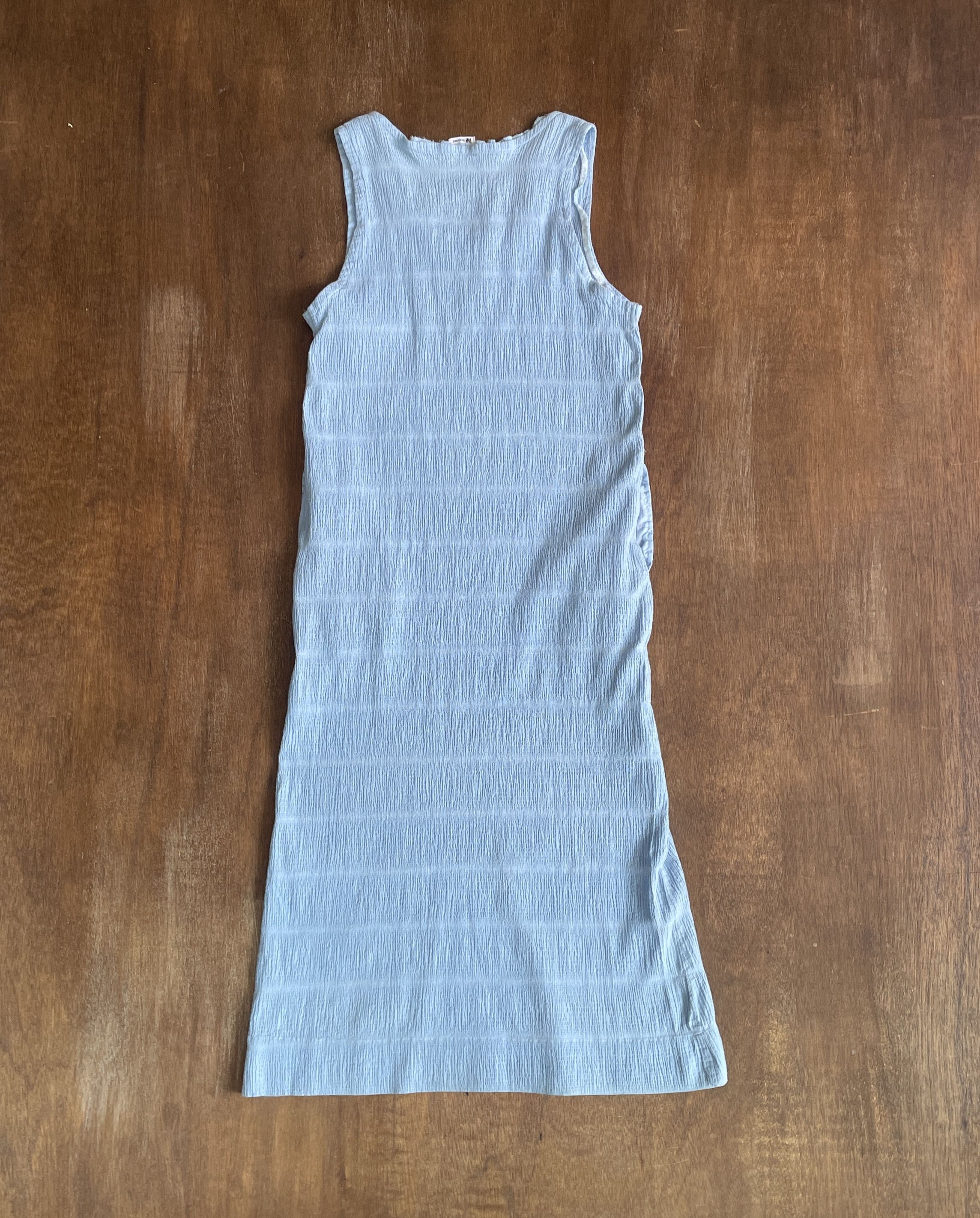 Issey Miyake ISSEY MIYAKE Light Blue Dress Size S / US 4 / IT 40 - 6 Thumbnail