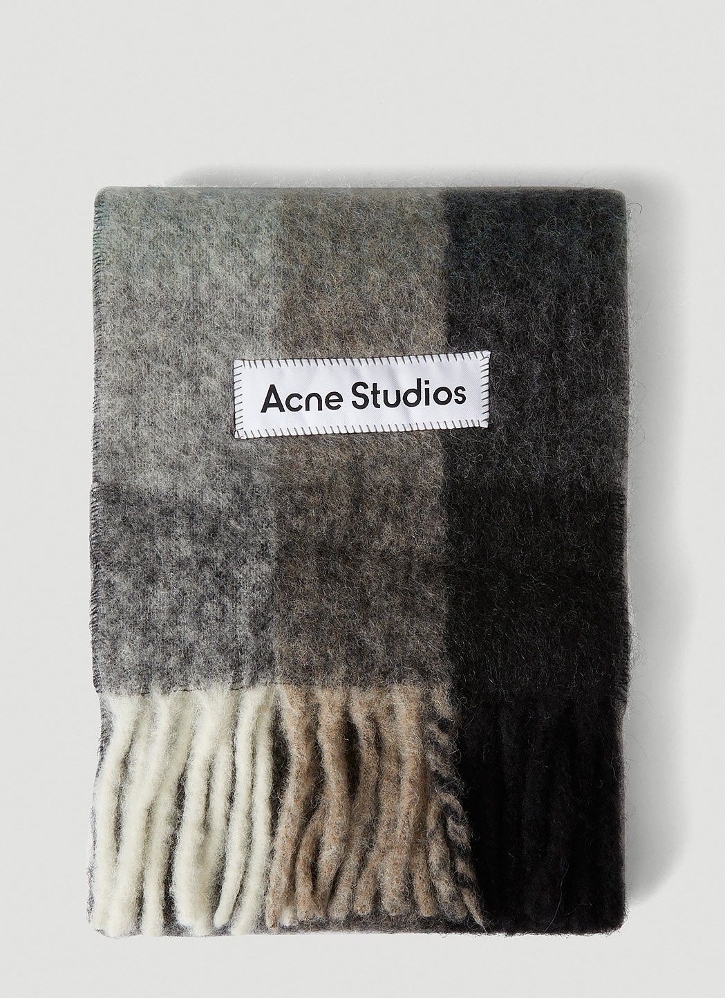 Acne Studios Check Scarf Size ONE SIZE - 1 Thumbnail