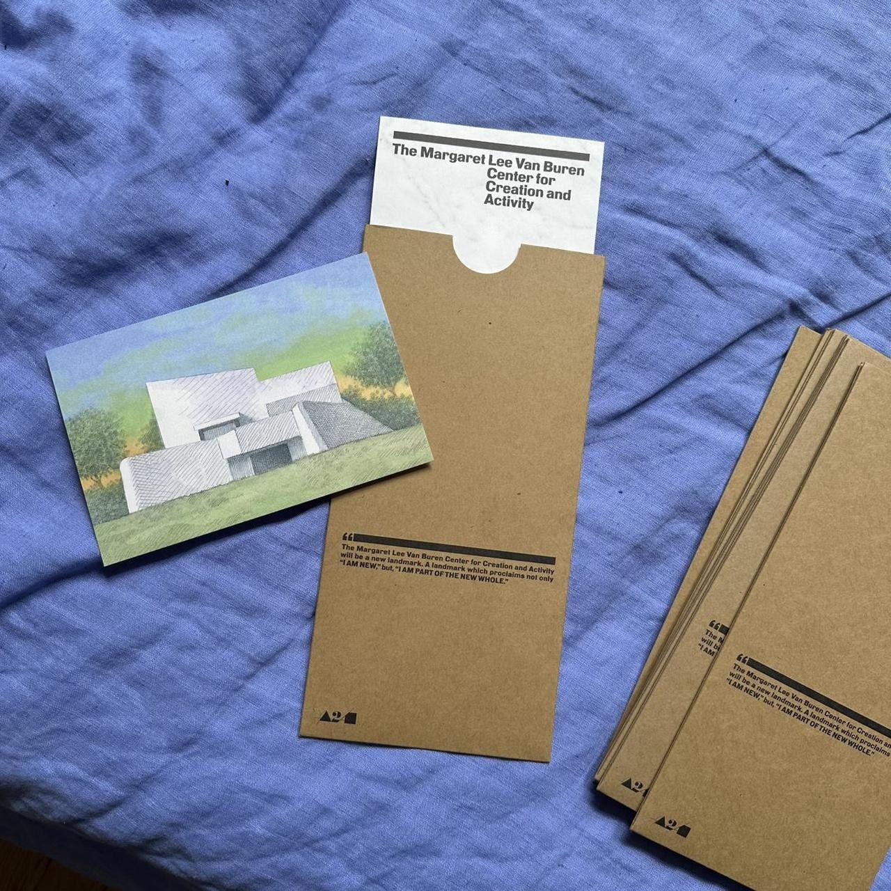 Other The Brutalist Original 2025 A24 The Brutalist Brochure Size ONE SIZE - 1 Thumbnail