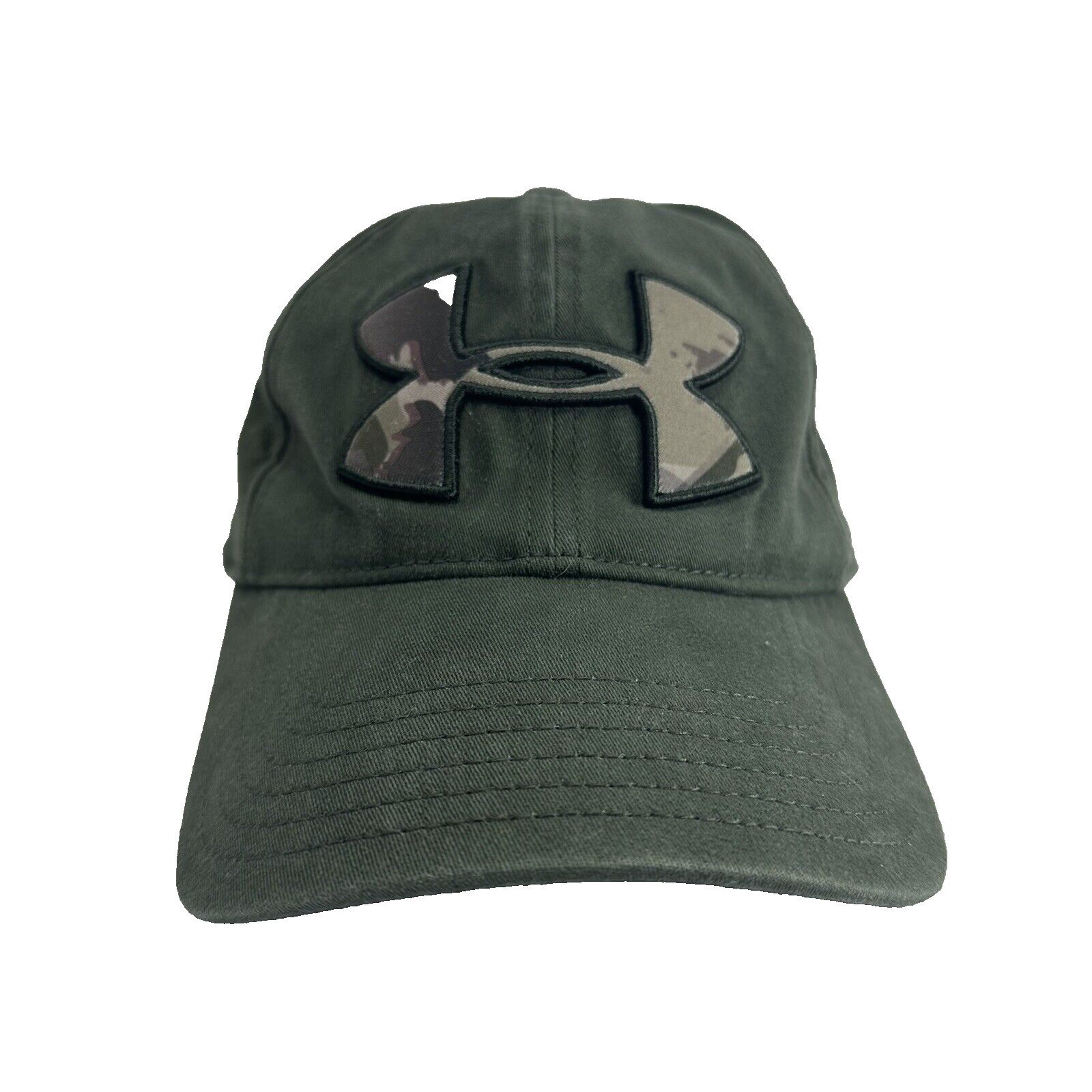 Under Armour Men's Under Armor Hat Cap w/ Camo Patch Logo Strap Back Size ONE SIZE - 3 Thumbnail