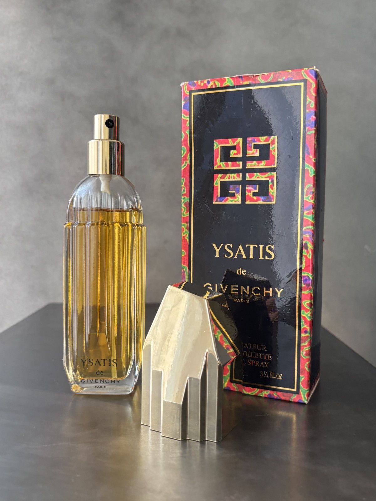 Givenchy 1980s Vintage Givenchy YSATIS EDT Eau De Toilette 100ml 162 Size ONE SIZE - 3 Thumbnail