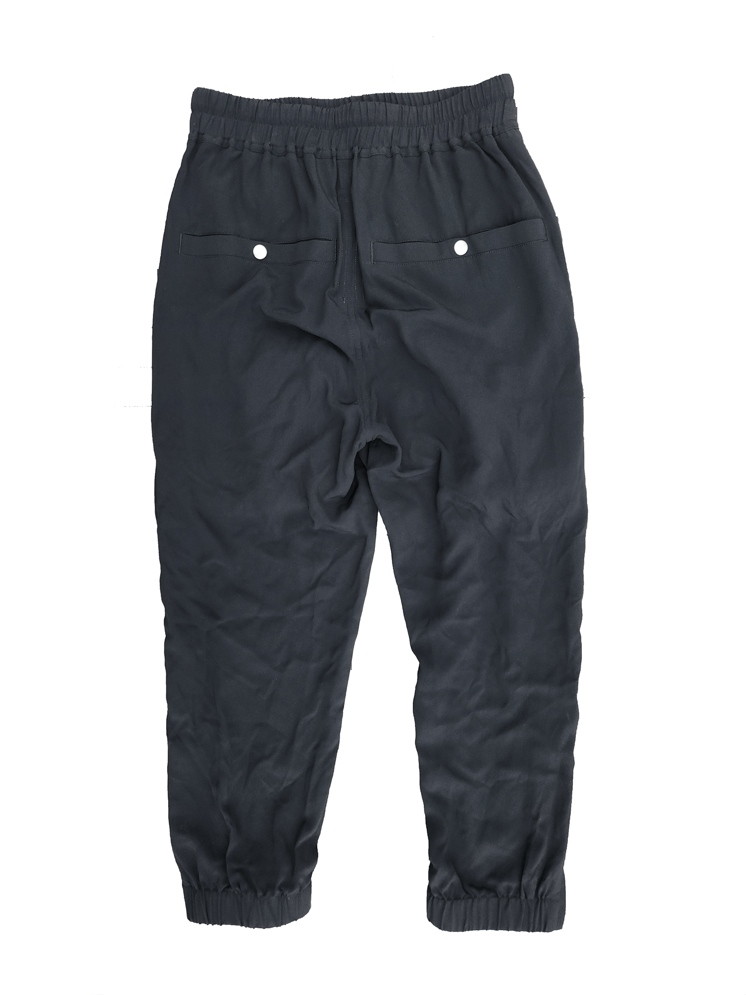 Rick Owens Rick Owens "Edfu" Cropped Track Trousers Size 26" / US 2 / IT 38 - 2 Thumbnail