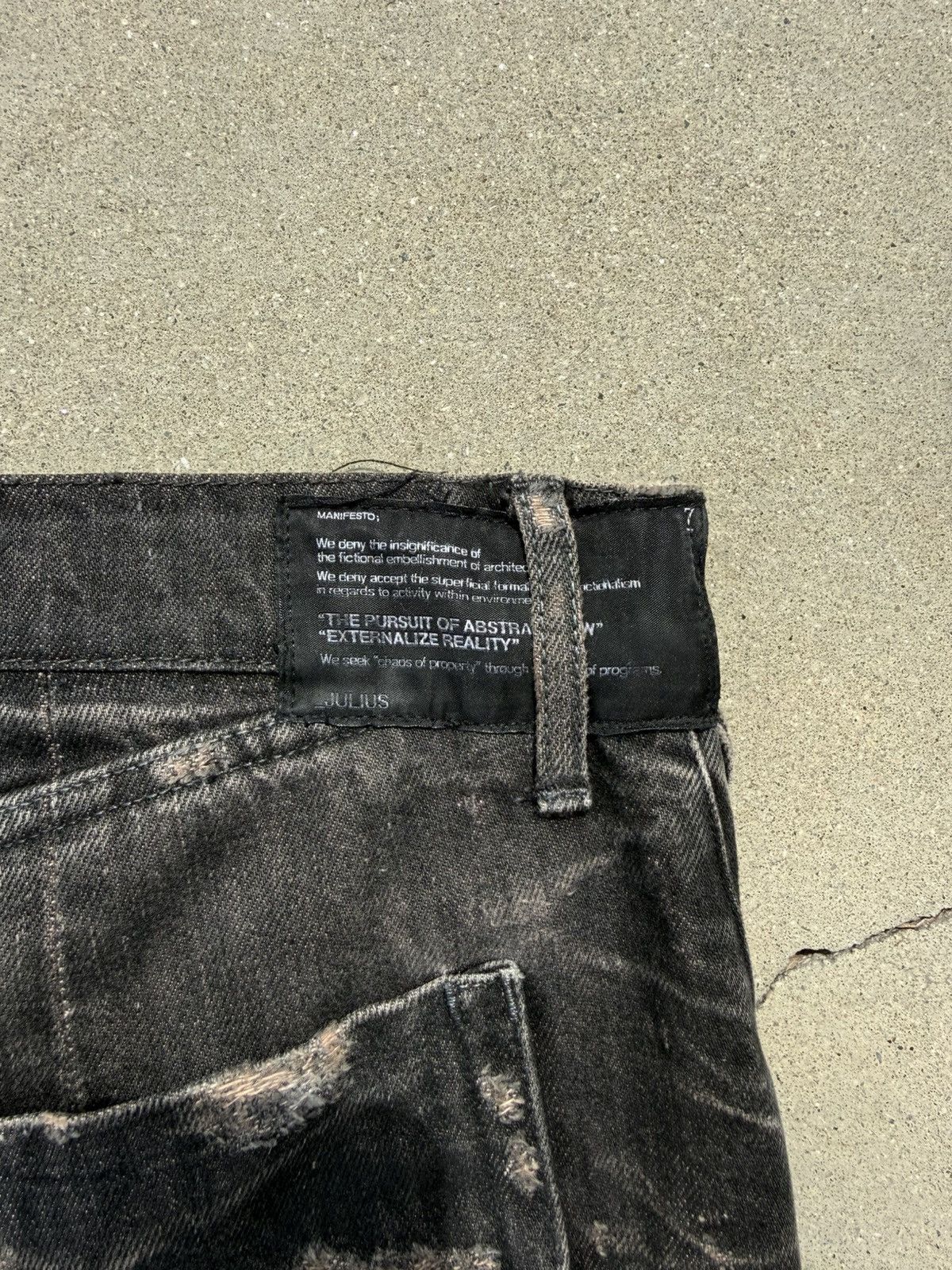 Julius Julius Twist Denim Size US 32 / EU 48 - 7 Thumbnail