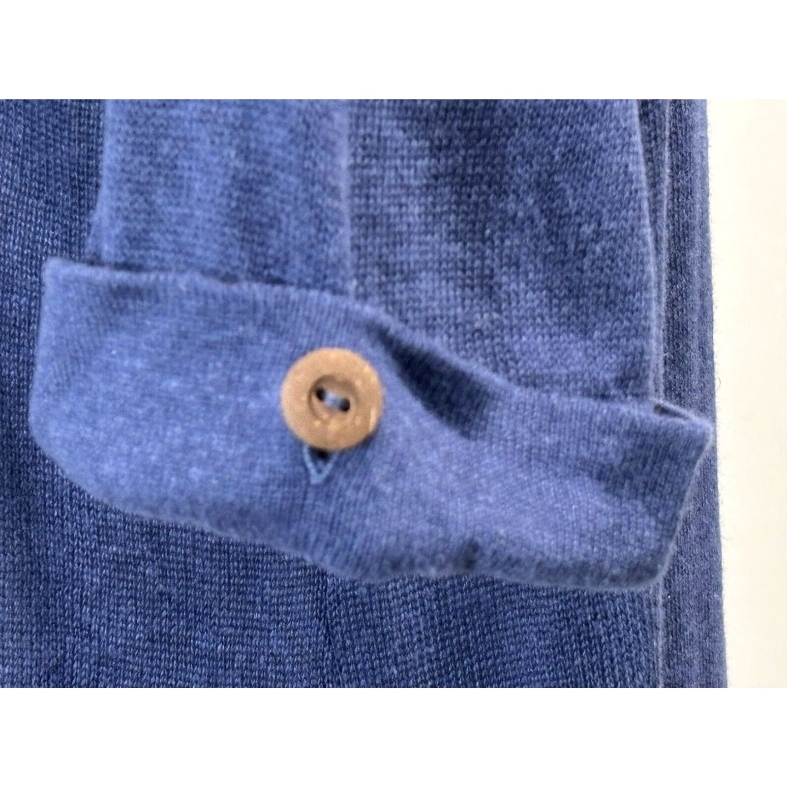 J. Jill J. Jill Women's Blue Short Sleeve Linen Knit Sweater Tunic Medium Coastal Size M / US 6-8 / IT 42-44 - 6 Thumbnail