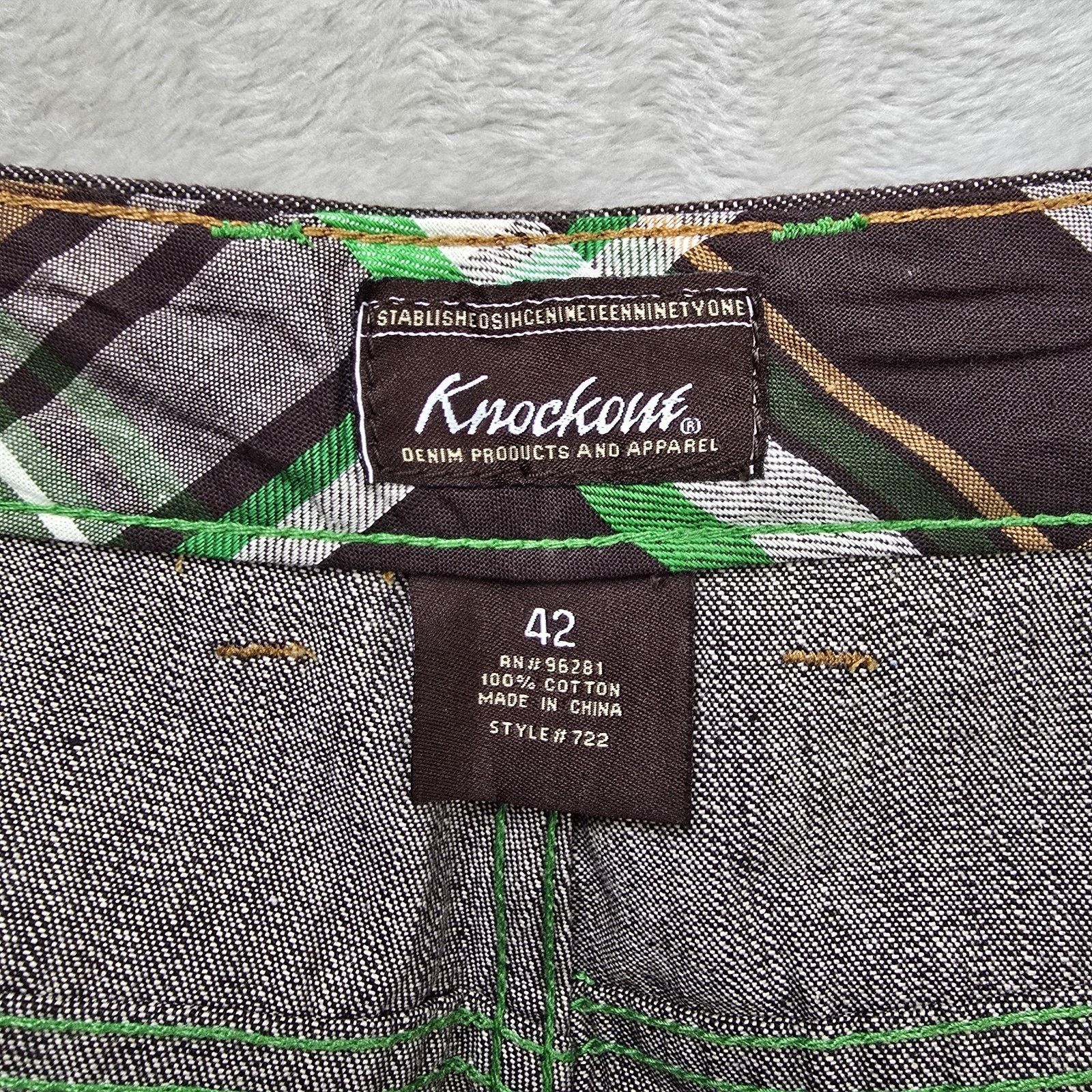 Coogi Vintage Coogi Denim Shorts Mens 40x15 (Fits 38x14) Baggy Y2K Size US 40 / EU 56 - 5 Thumbnail