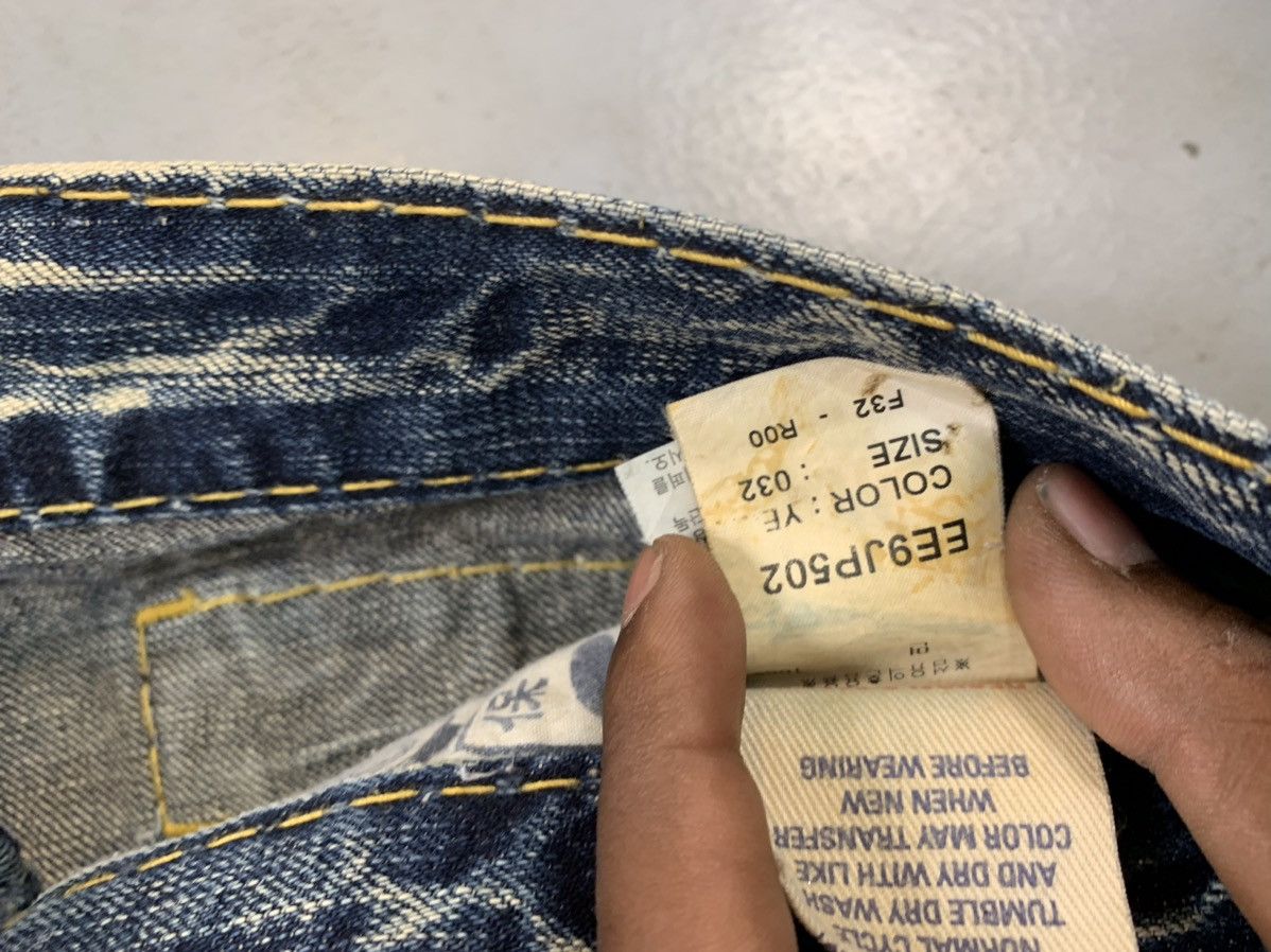 Japanese Brand Vintage Evisu inspired denim Size US 34 / EU 50 - 7 Thumbnail