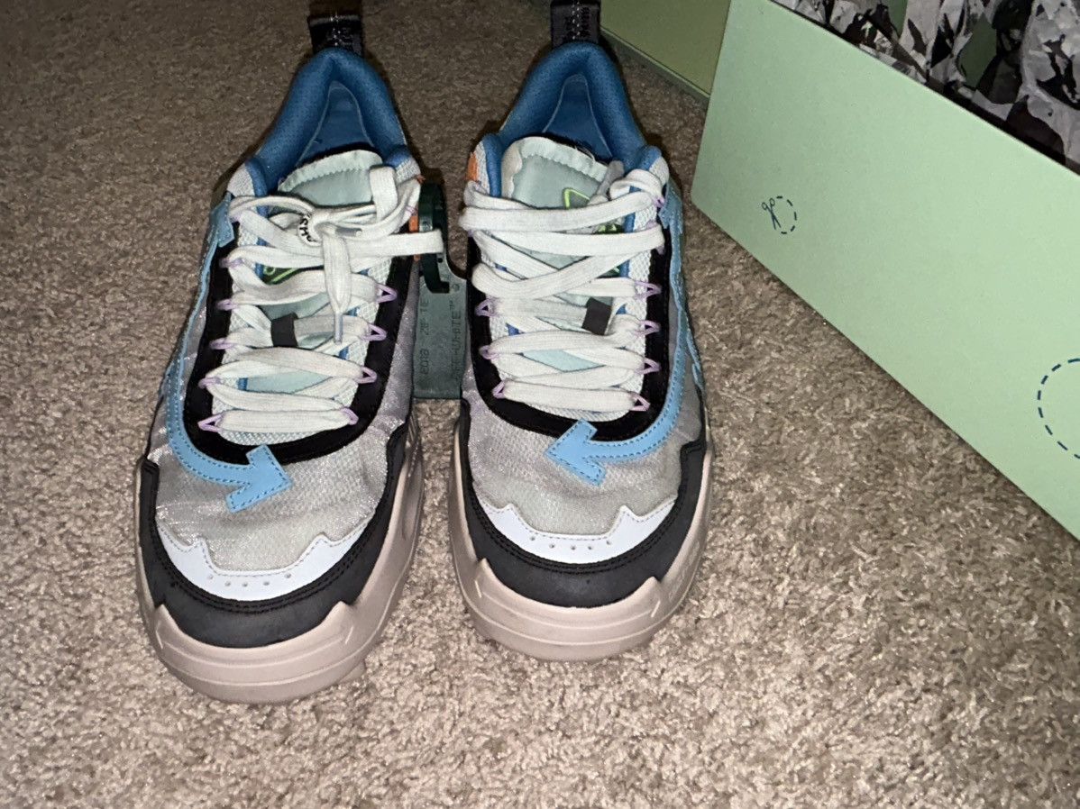 Off-White Off-White ODSY-1000 Dark Greyhound Size US 10 / EU 43 - 3 Thumbnail
