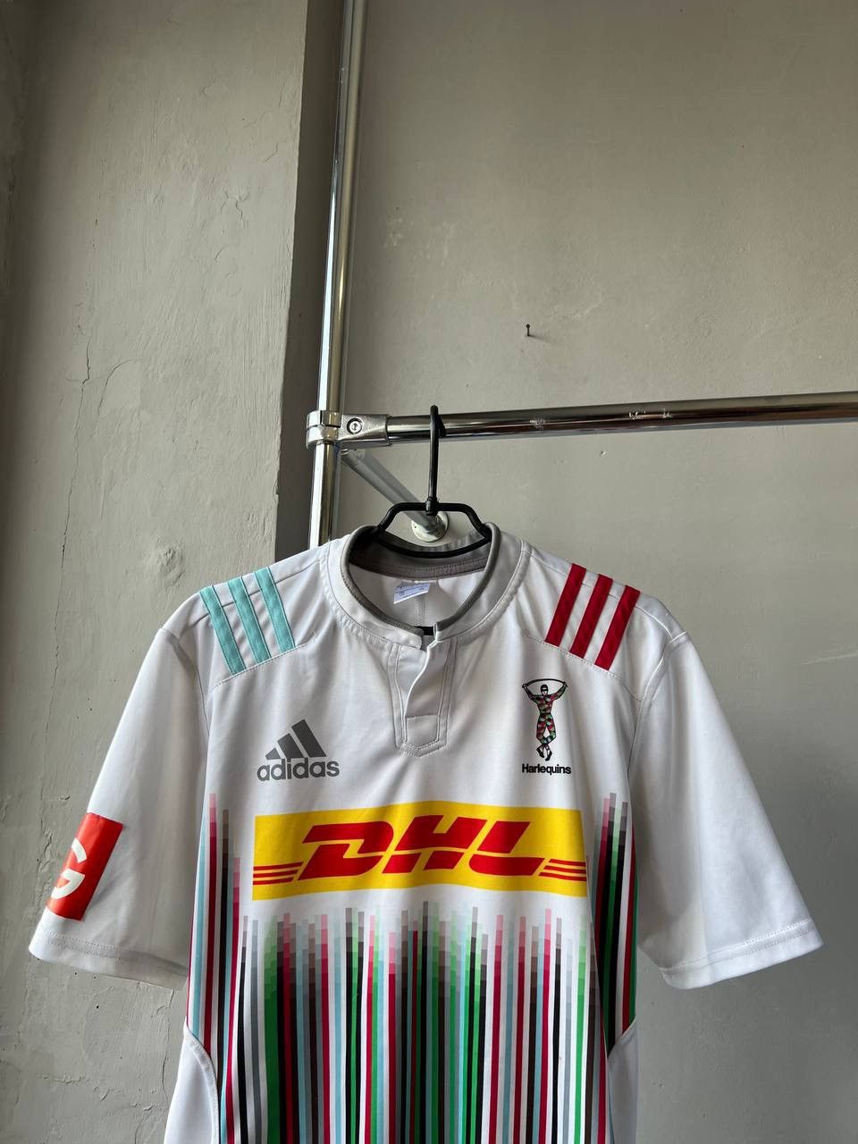 Adidas 2015/16 HERLEQUINS AWAY RUGBY UNION JERSEY SHIRT DHL ADIDAS Size US L / EU 52-54 / 3 - 3 Thumbnail