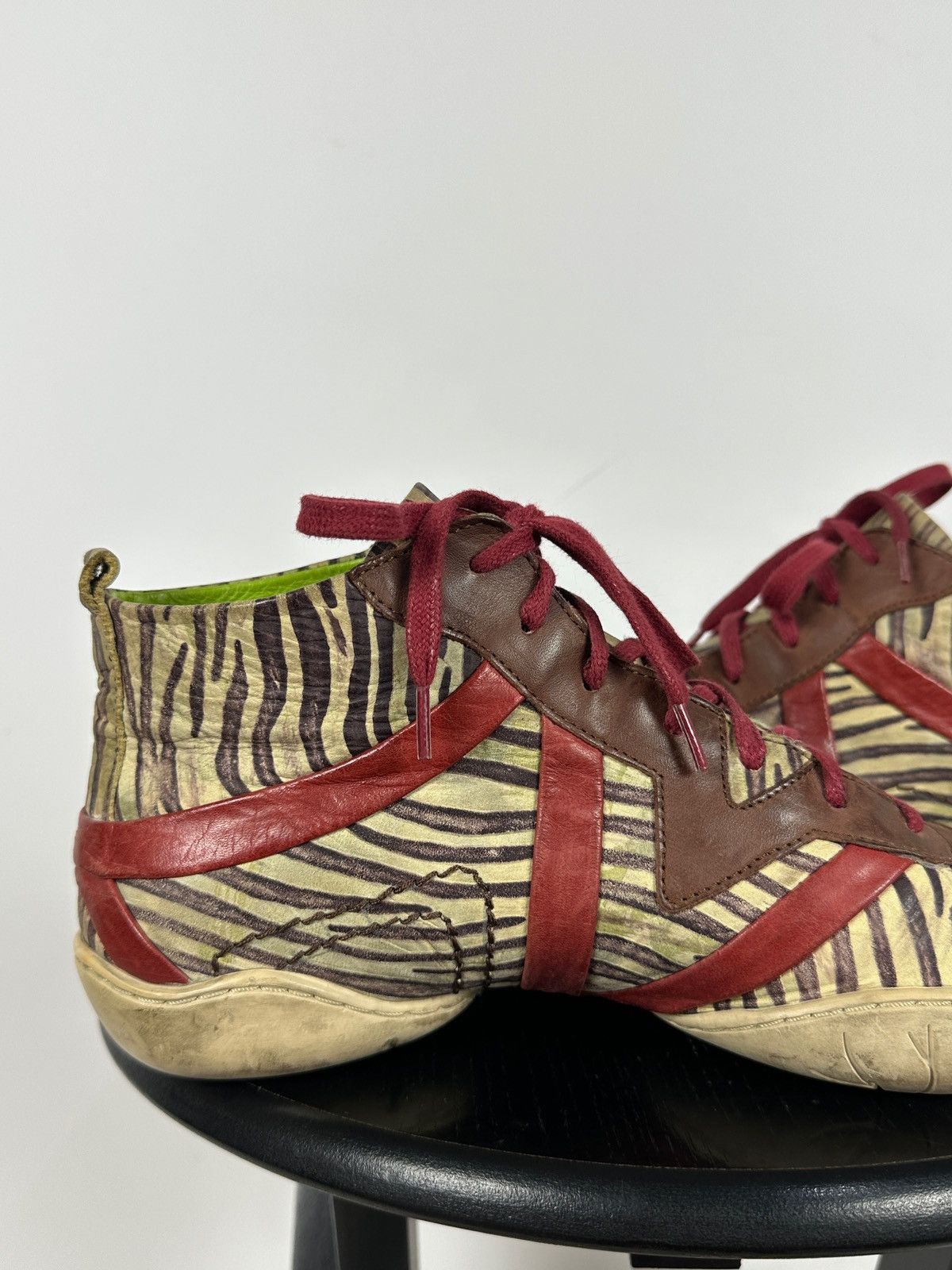 Marithe + Francois Girbaud 00s Vintage Marithé + François Girbaud High Top Sneakers Size US 7 / EU 40 - 17 Thumbnail