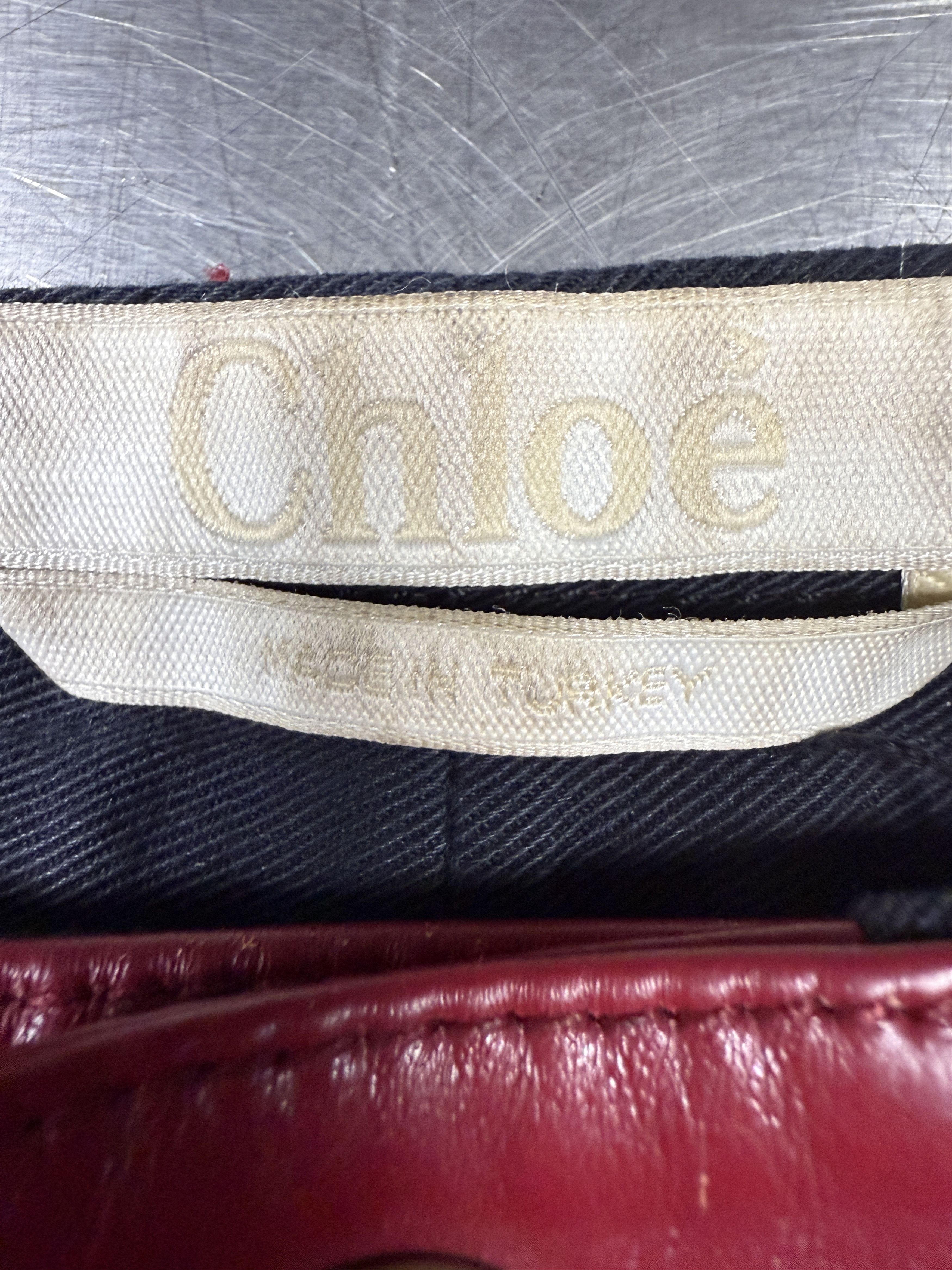 Chloe $2995 Chloe FW16 Leather Moto Pants Size 25" / US 0 / IT 36 - 3 Thumbnail