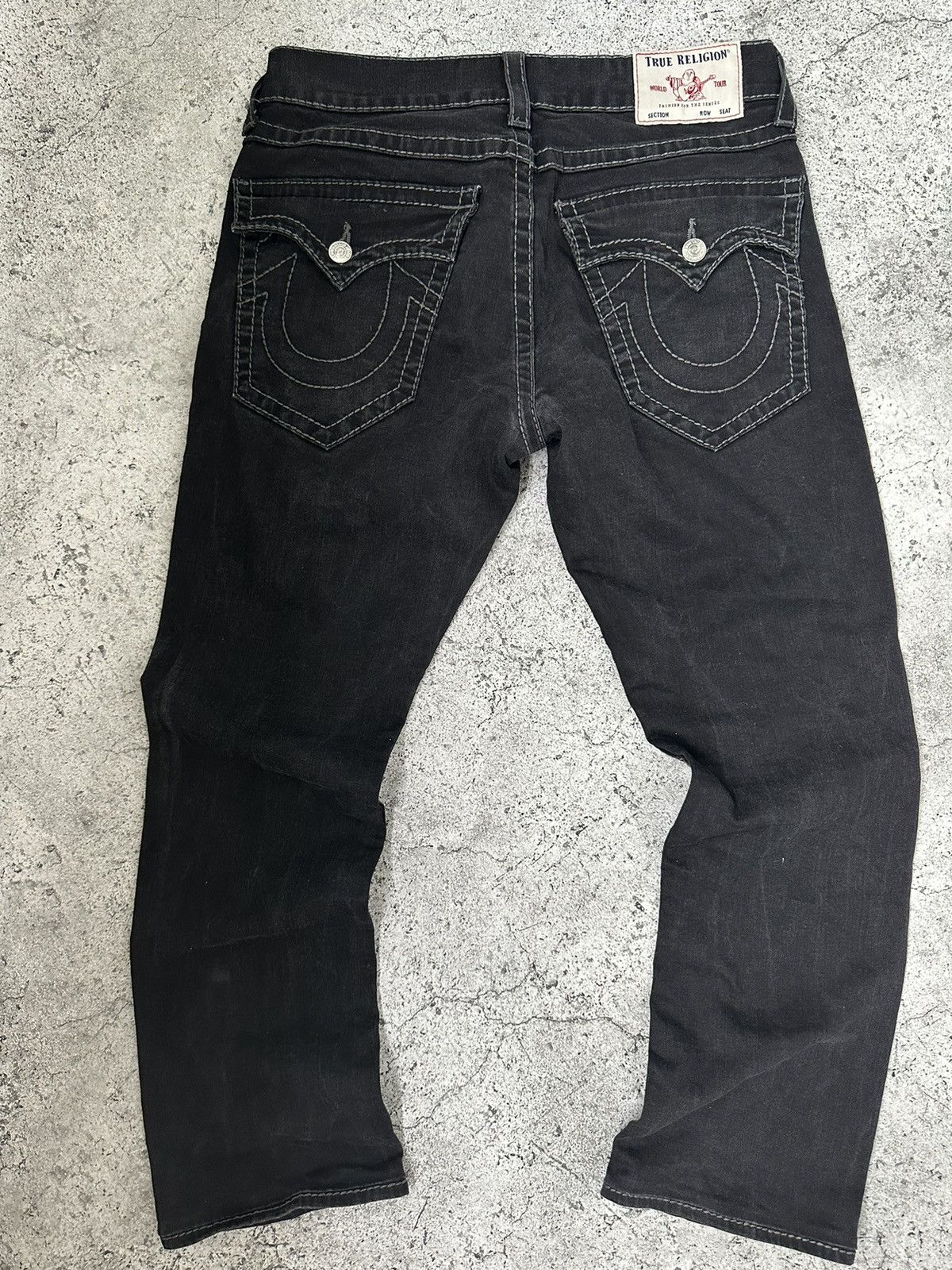 True Religion True Religion Black Baggy Jeans | Grailed