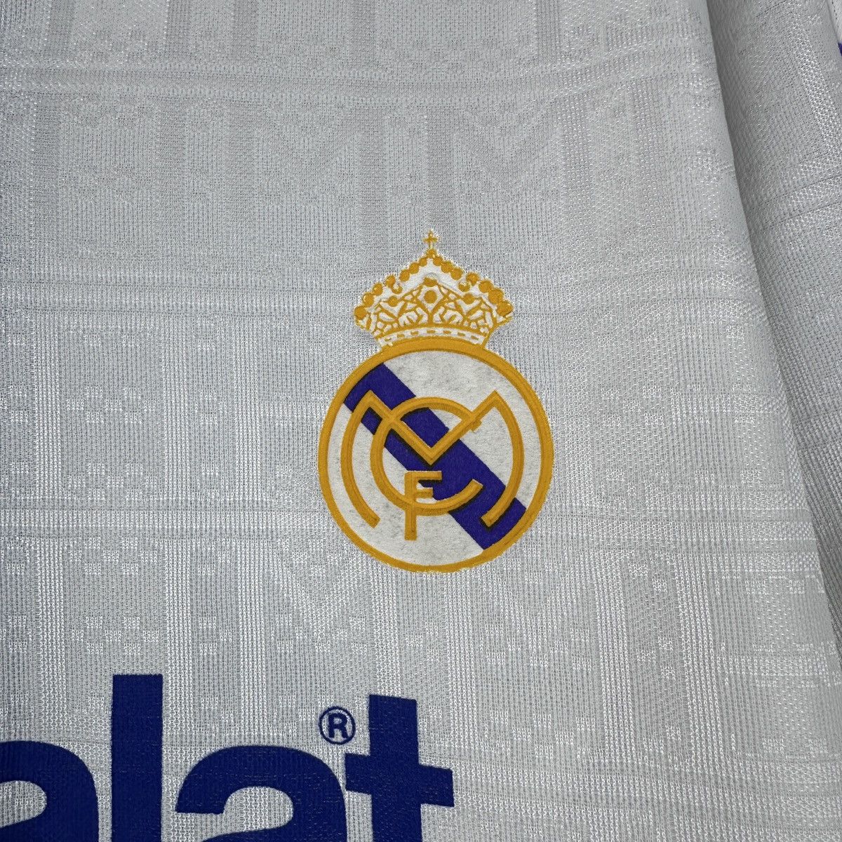 Vintage Real Madrid 1988/1989 Home Jersey Rare Long Sleeve Shirt Size US XL / EU 56 / 4 - 8 Thumbnail