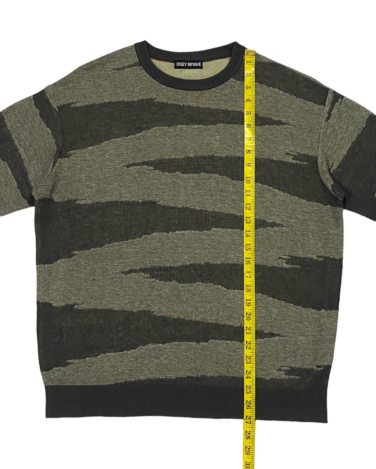 Issey Miyake Vintage Issey Miyake Short Sleeve Knit Jumper Size US M / EU 48-50 / 2 - 5 Thumbnail
