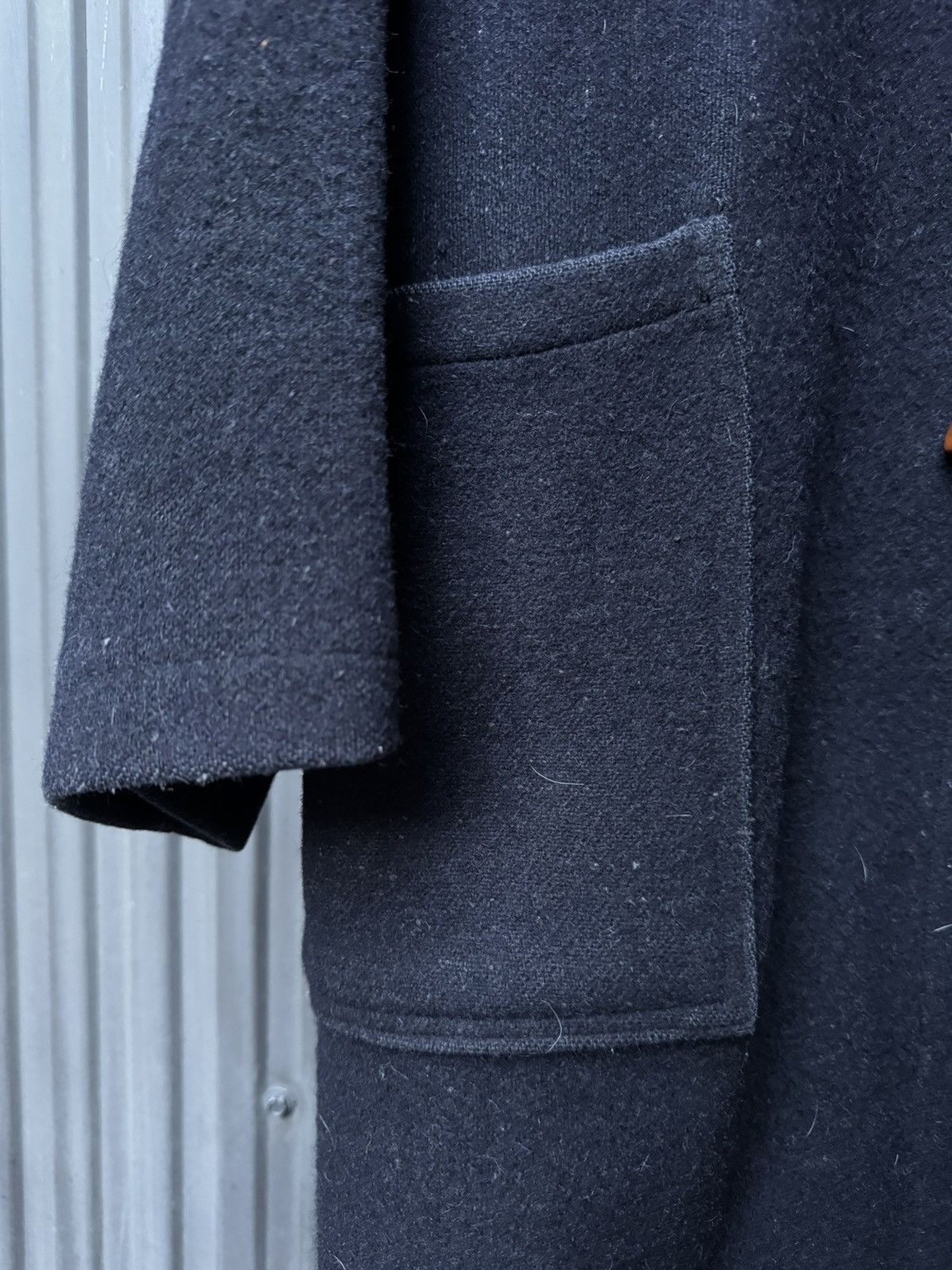 Vintage Vintage British Military Duffle Coat – Heavy Wool – Toggles Size US L / EU 52-54 / 3 - 3 Thumbnail