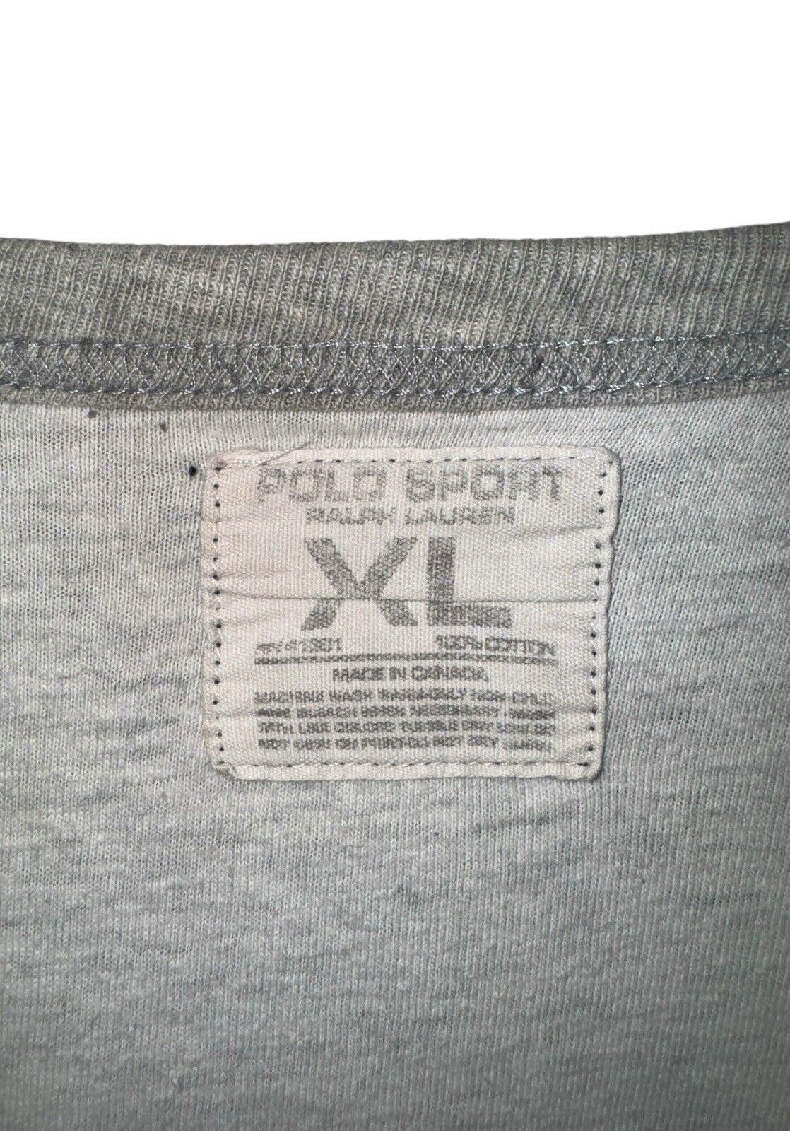 Polo Ralph Lauren Vintage Polo Sport Ralph Lauren 90s Cookie Crest OG Shirt XL Size US XL / EU 56 / 4 - 7 Thumbnail