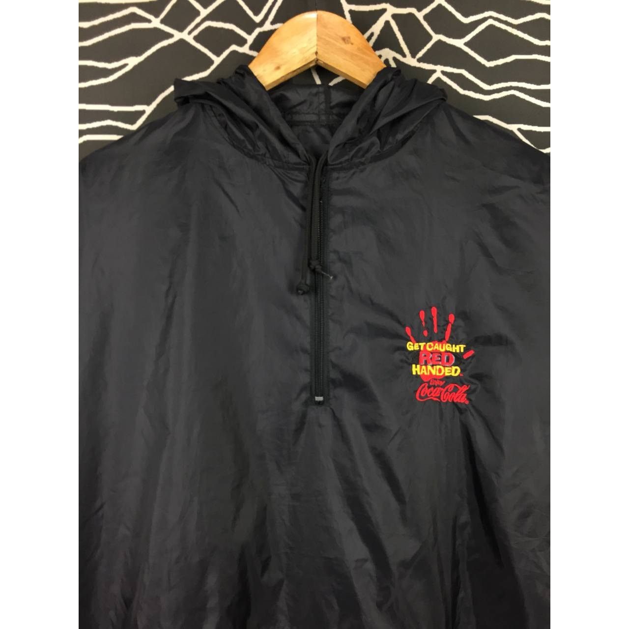 Coca Cola × Vintage Coca Cola Get Caught Red Handed Anorak Windbreaker Jacket Size US XXL / EU 58 / 5 - 4 Thumbnail