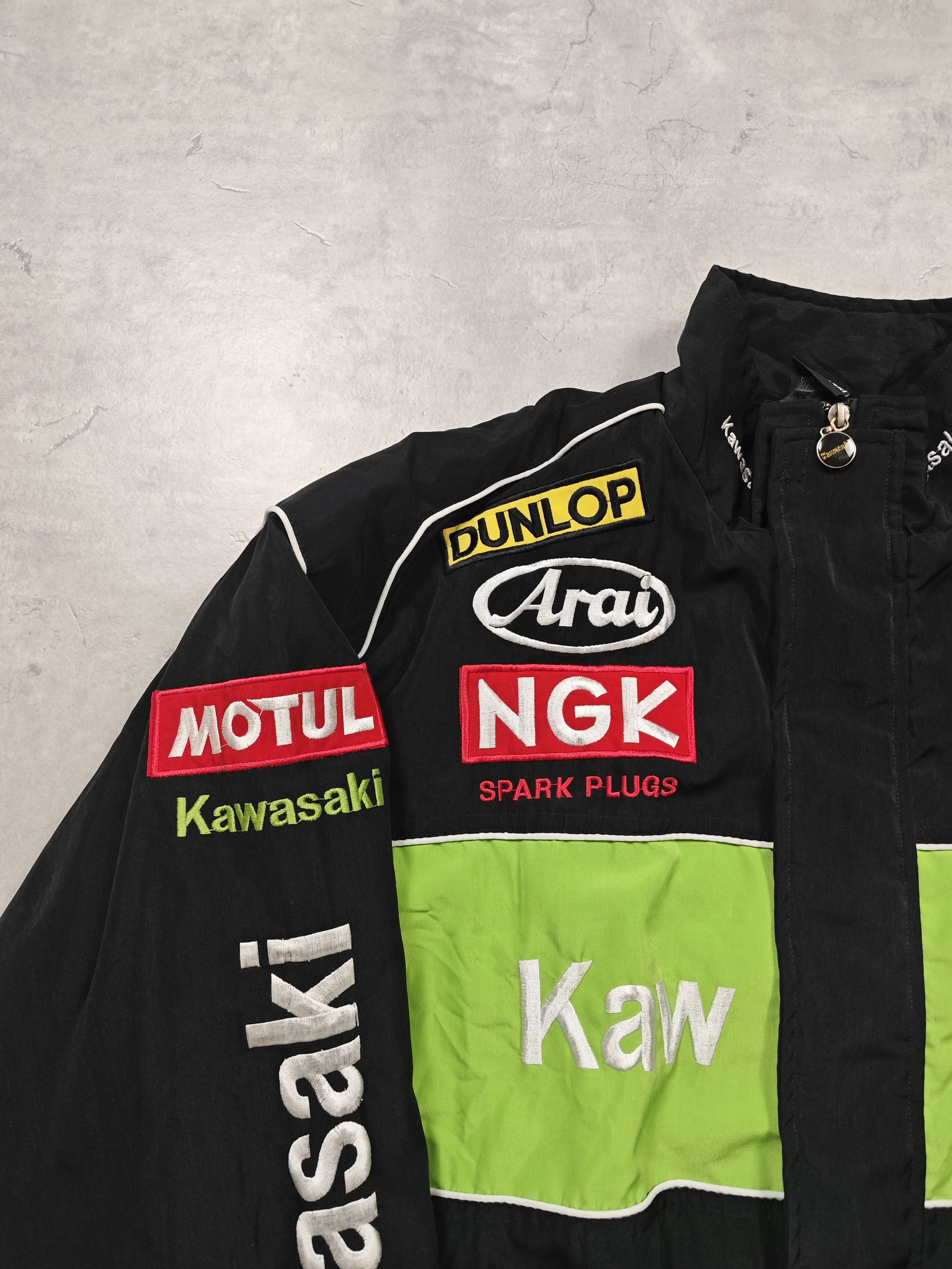 Vintage Kawasaki Vintage Racing Jacket Size US XL / EU 56 / 4 - 2 Thumbnail