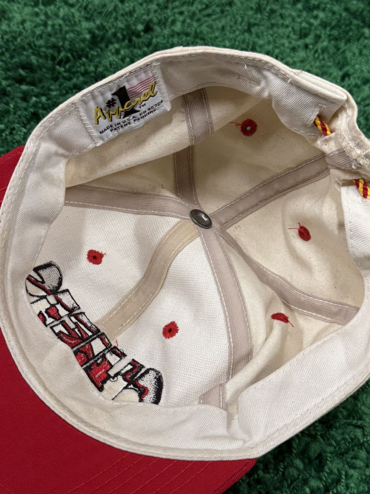 Vintage Vintage Kansas City Chiefs Adjustable Drawstring Hat KC Size ONE SIZE - 5 Thumbnail