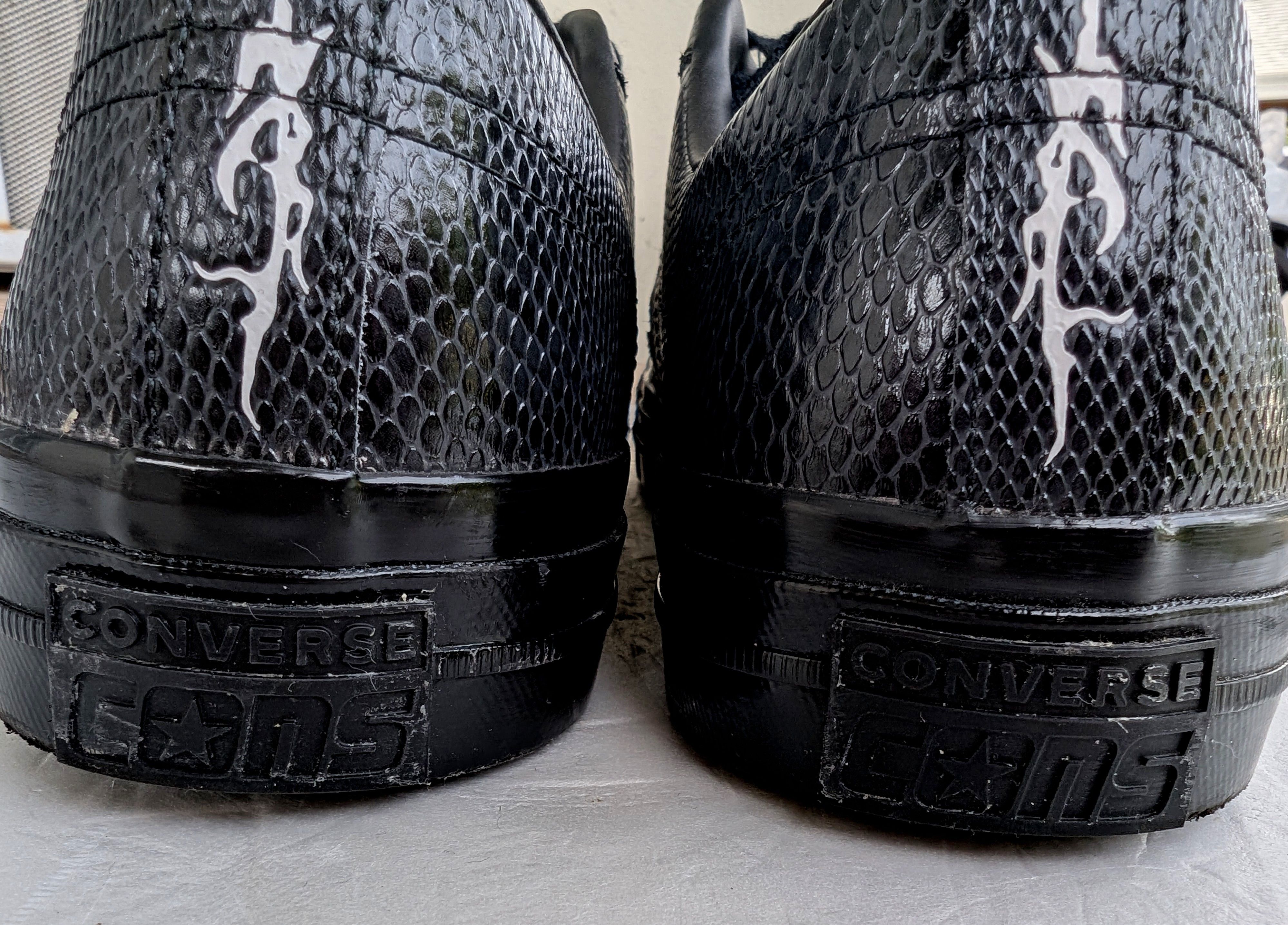 Converse Converse Jamie Platt One Star Pro Size 12 Black Snakeskin Size US 12 / EU 45 - 6 Thumbnail