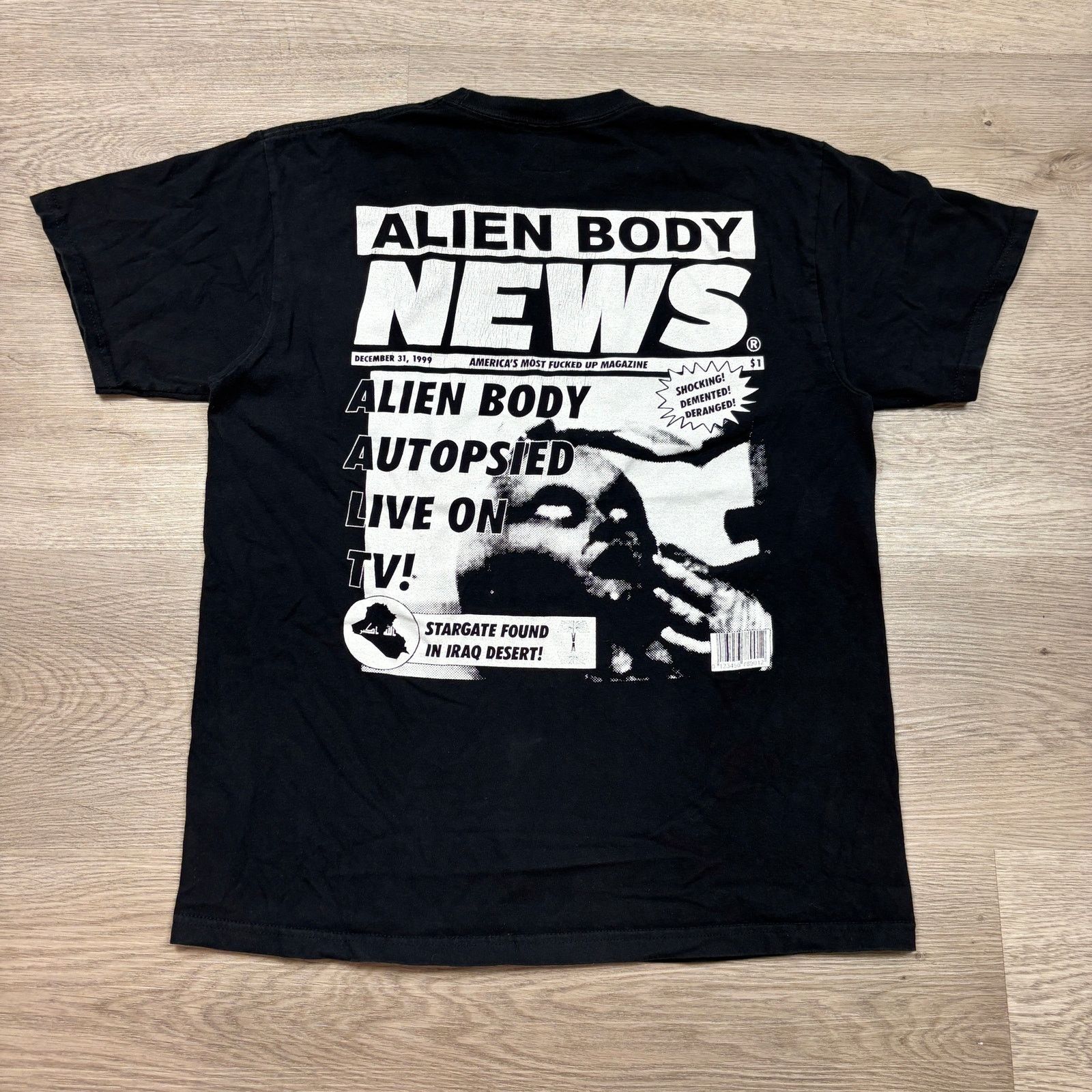 Alien Body Alien Body News Chemical Autopsy Short Sleeve Shirt Men's L Size US L / EU 52-54 / 3 - 3 Thumbnail
