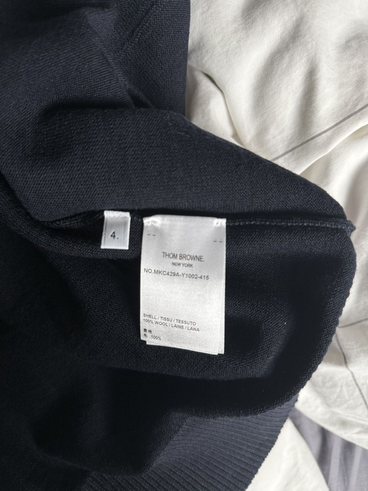 Thom Browne Thom Browne 4-Bar Hector Lobster Cardigan Size US L / EU 52-54 / 3 - 5 Thumbnail